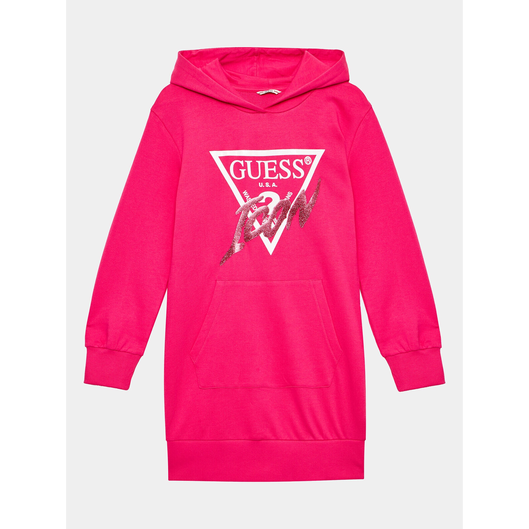 Guess Každodenní šaty J3YK33 KA6R3 Růžová Regular Fit - Pepit.cz