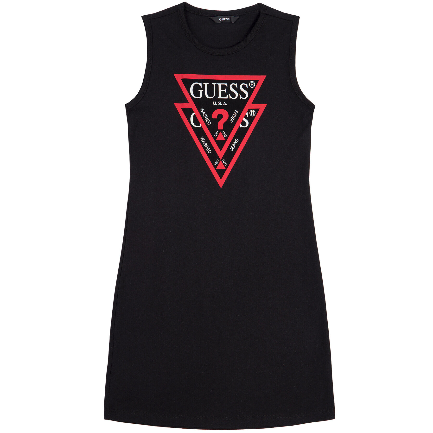 Guess Každodenní šaty J92K57 K82F0 Černá Regular Fit - Pepit.cz