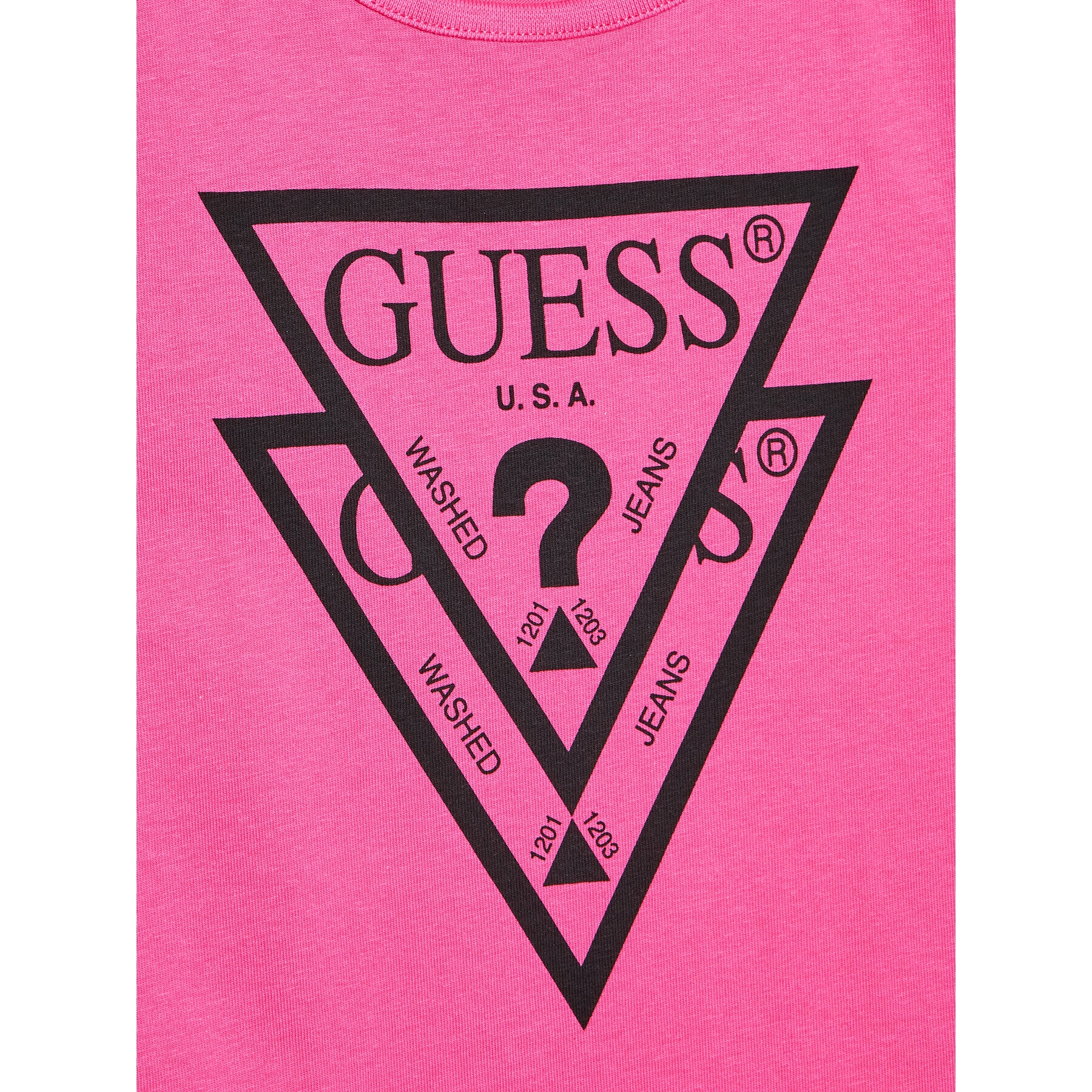 Guess Každodenní šaty J92K57 KAUD0 Růžová Regular Fit - Pepit.cz