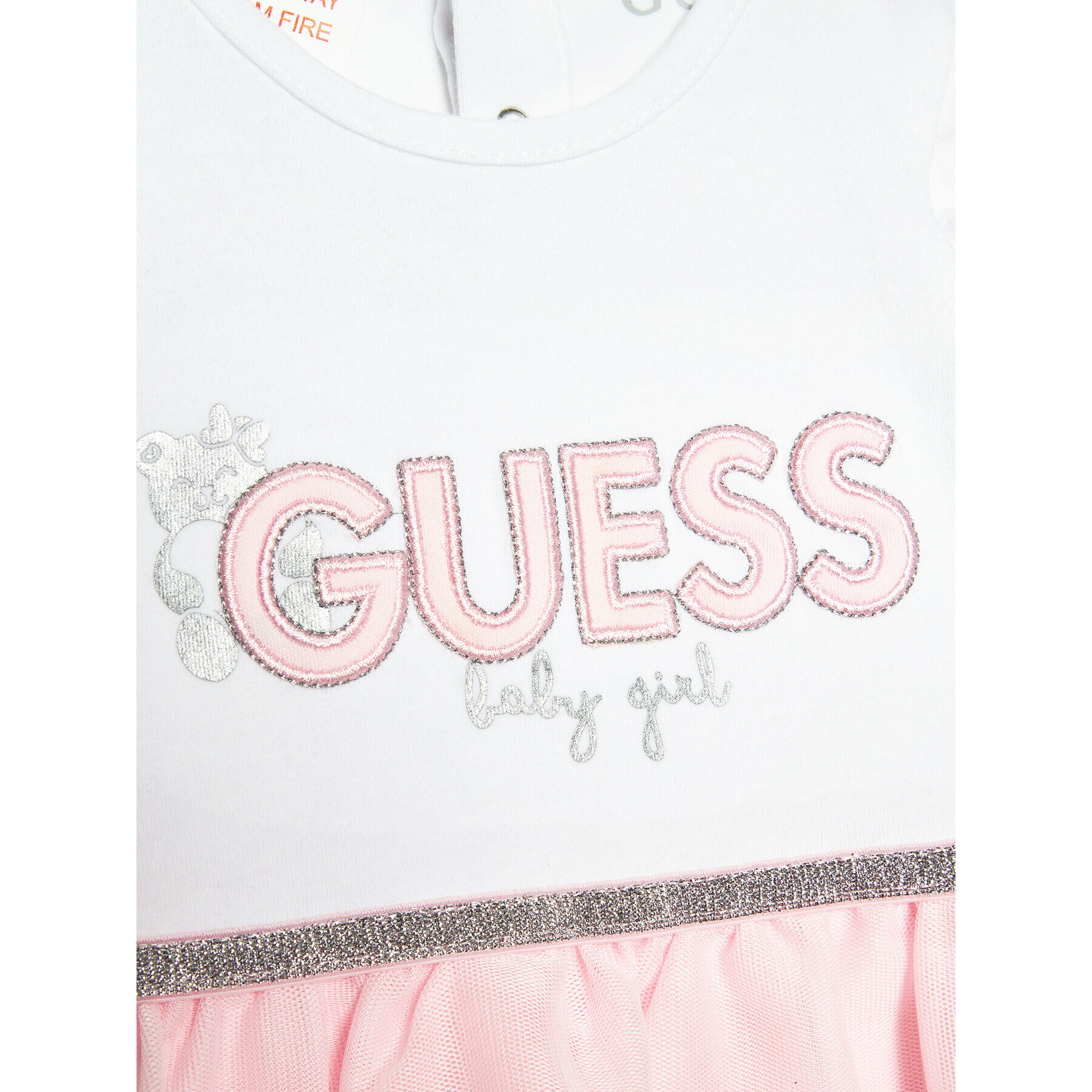 Guess Každodenní šaty S2RG08 J1300 Růžová Regular Fit - Pepit.cz