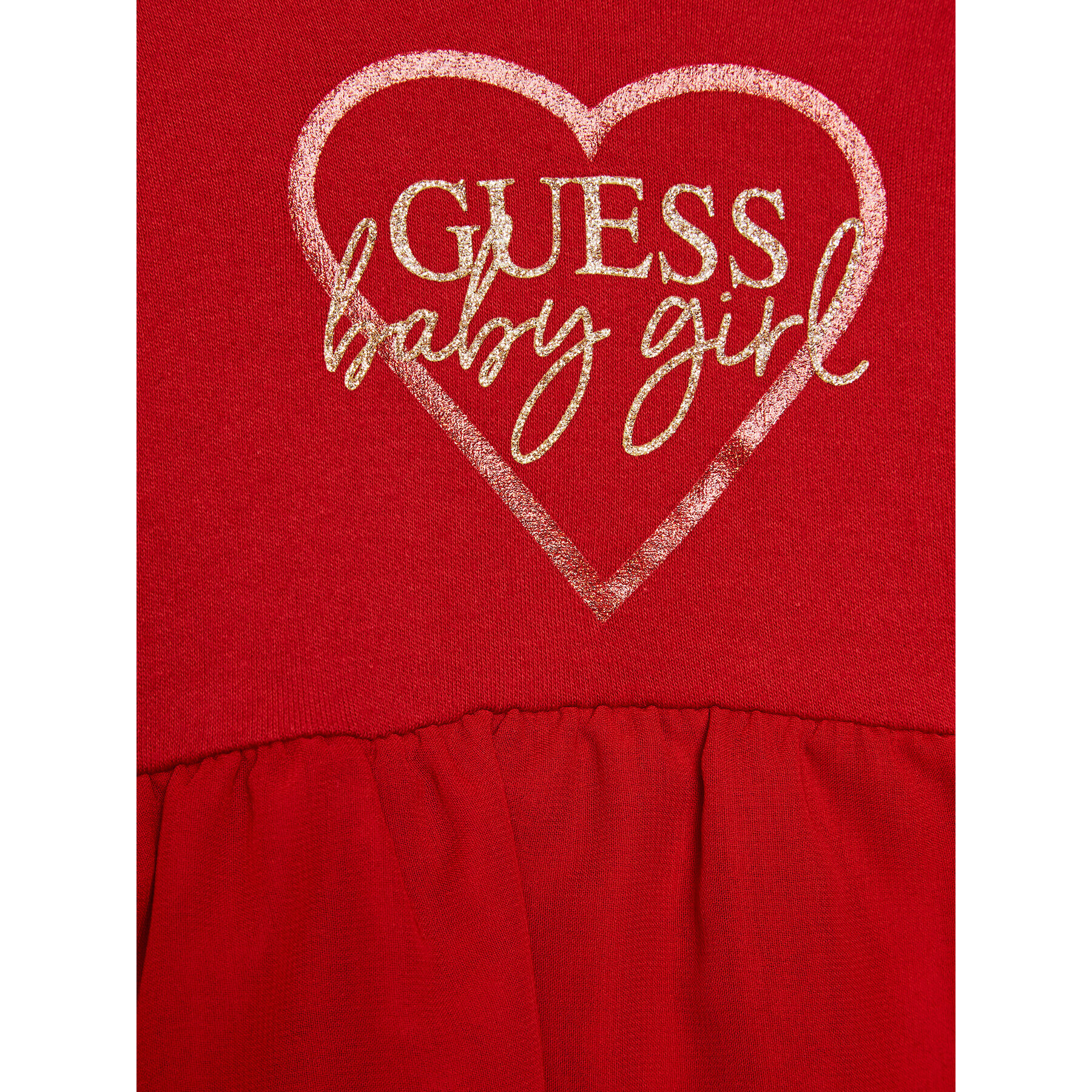 Guess Každodenní šaty S3BG02 KA6W0 Červená Regular Fit - Pepit.cz