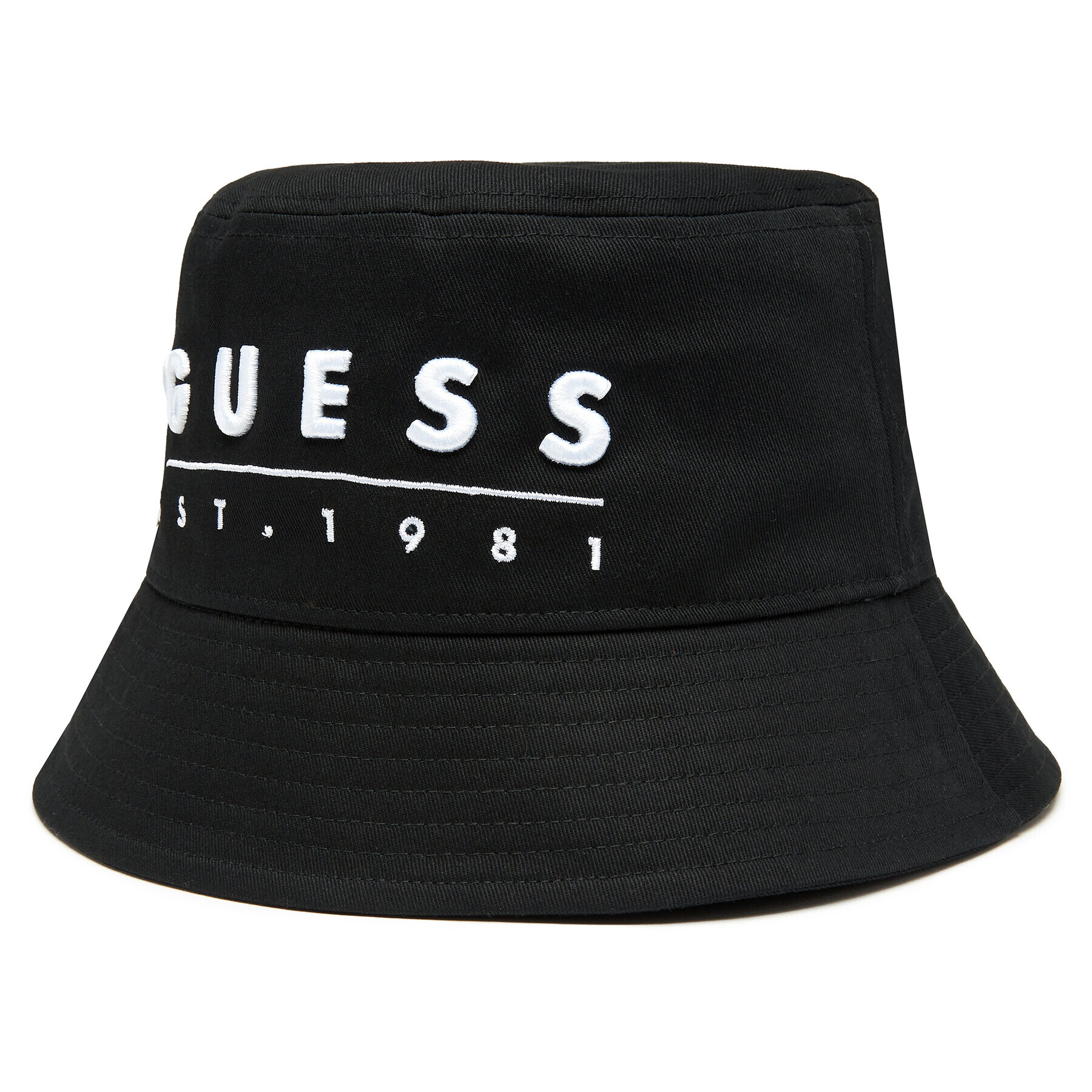 Guess Klobouk Bucket Nola Headwear AM5016 COT01 Černá - Pepit.cz