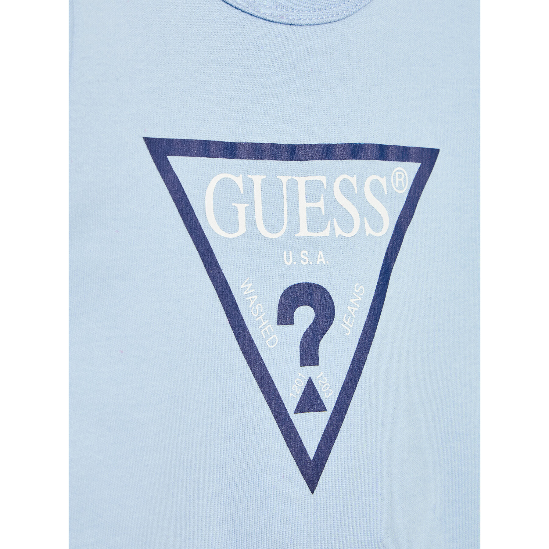 Guess Kojenecké dupačky H1YW12 KA6W0 Modrá Regular Fit - Pepit.cz