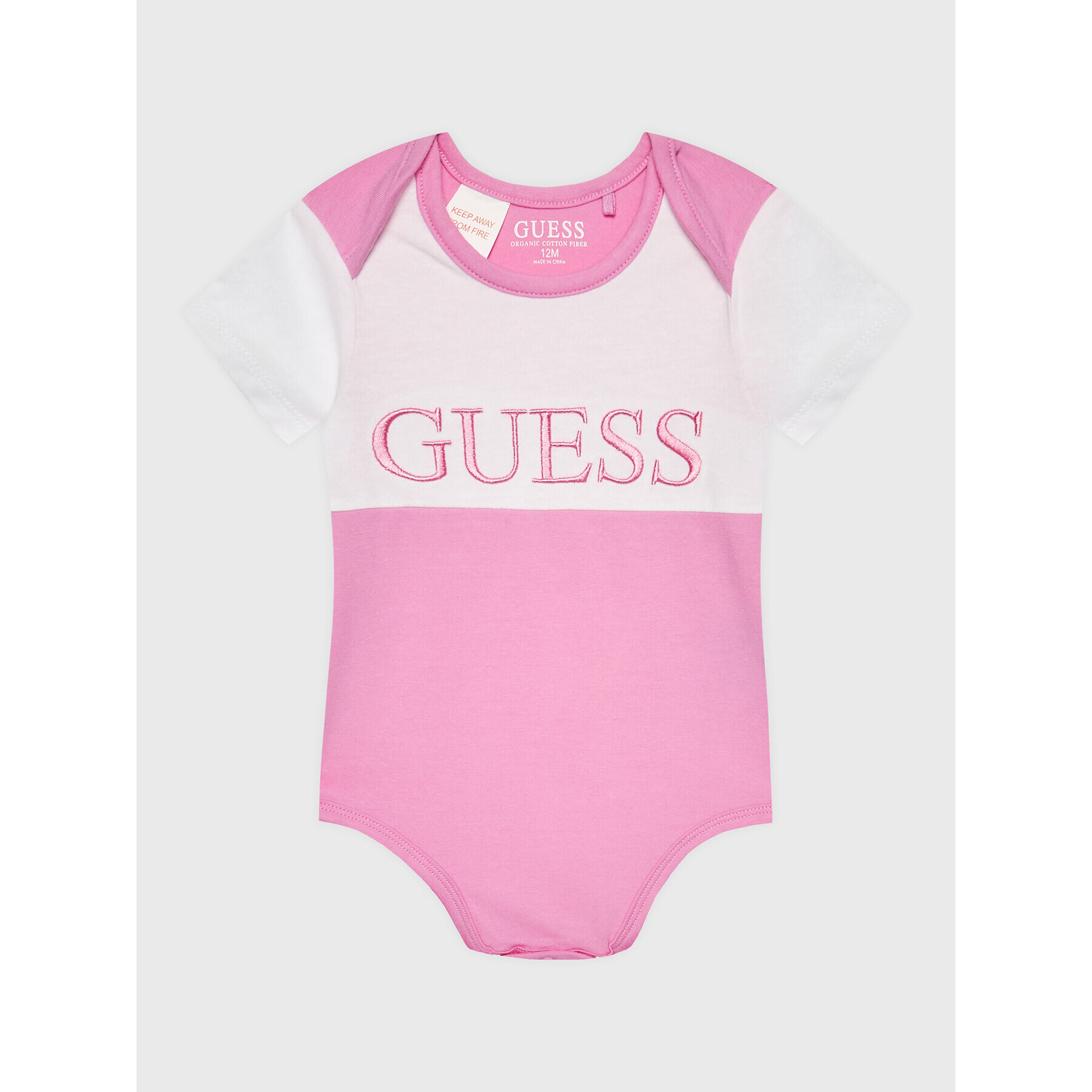 Guess Komplet body s kalhotami H2RW03 J1311 Růžová Regular Fit - Pepit.cz