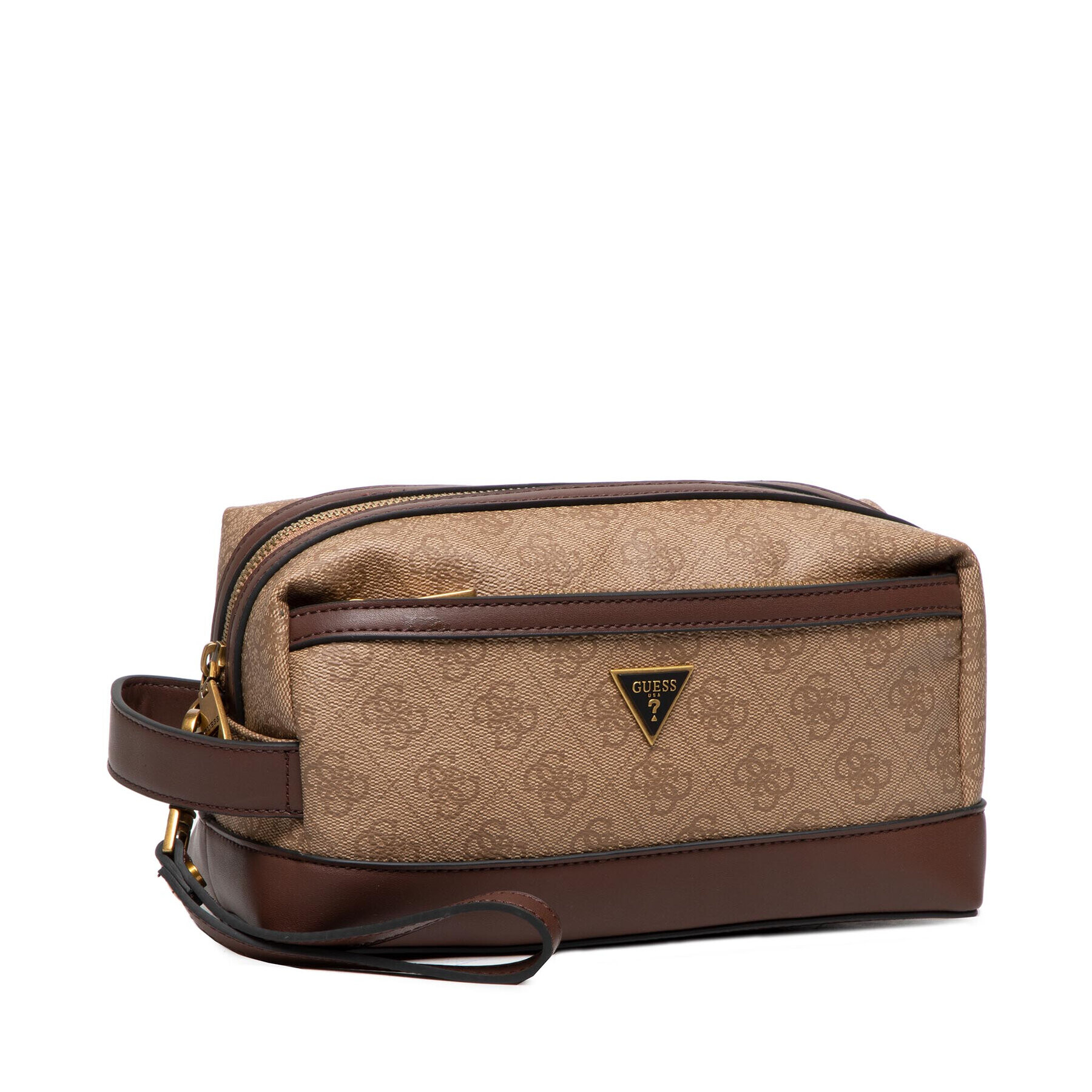 Guess Kosmetický kufřík Vezzola Beauty Case HMVZLA P2243 Hnědá - Pepit.cz