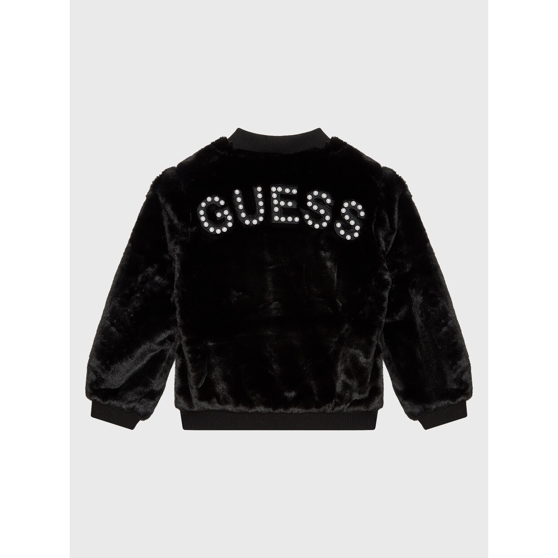 Guess Kožešina J2BL07 WCFX0 Černá Regular Fit - Pepit.cz