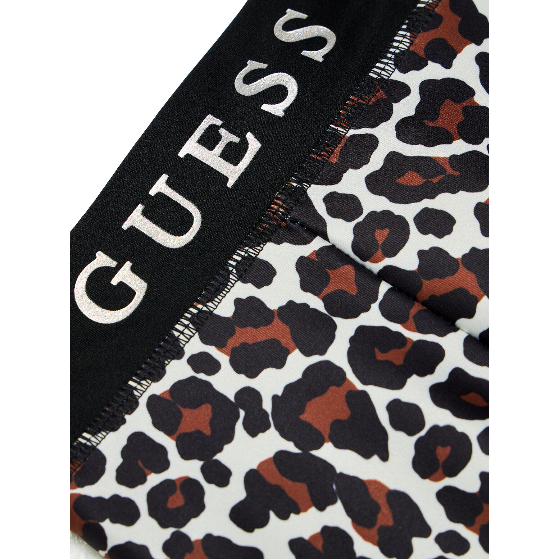 Guess Legíny J1YB00 MC01P Hnědá Slim Fit - Pepit.cz