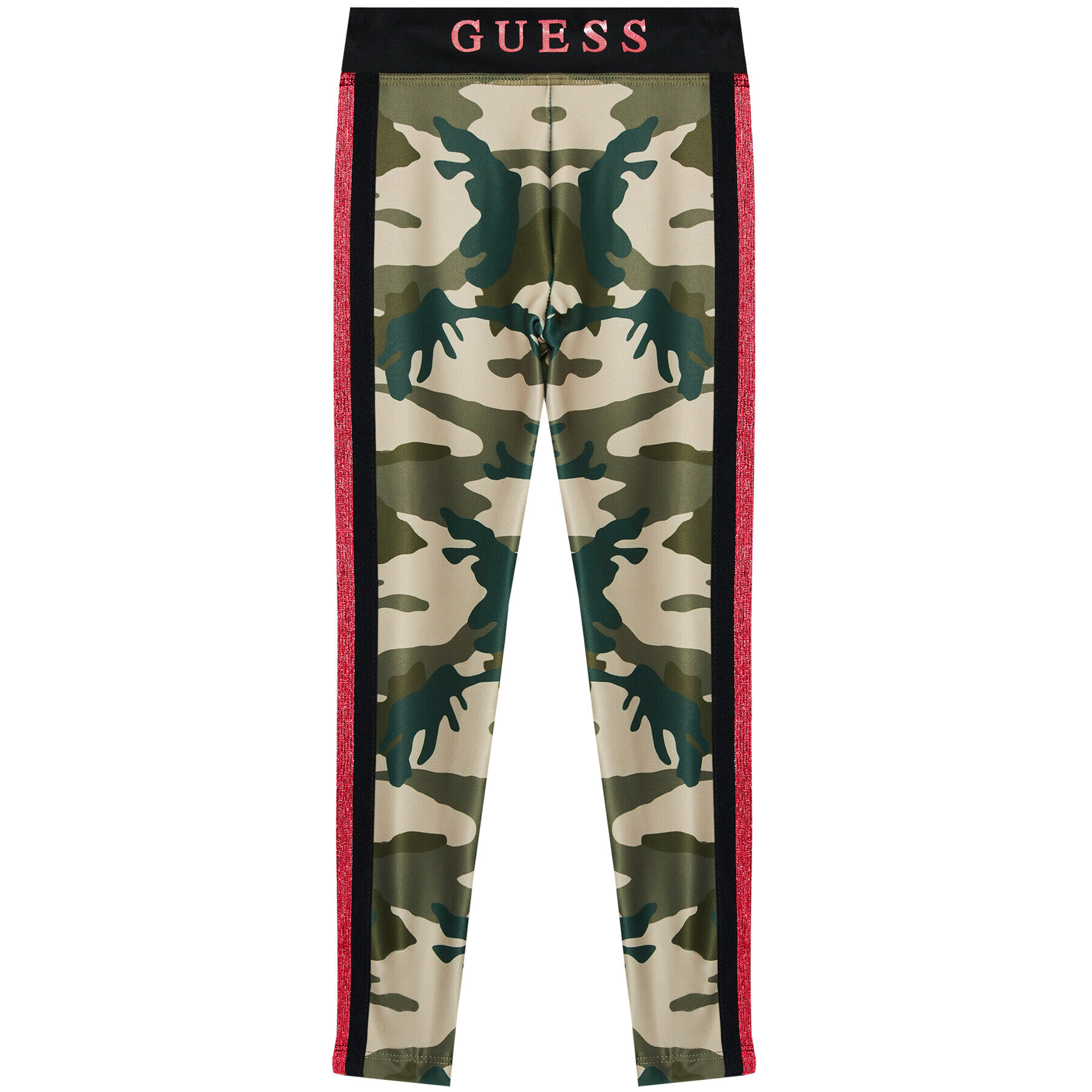 Guess Legíny J1YB00 MC01P Zelená Slim Fit - Pepit.cz