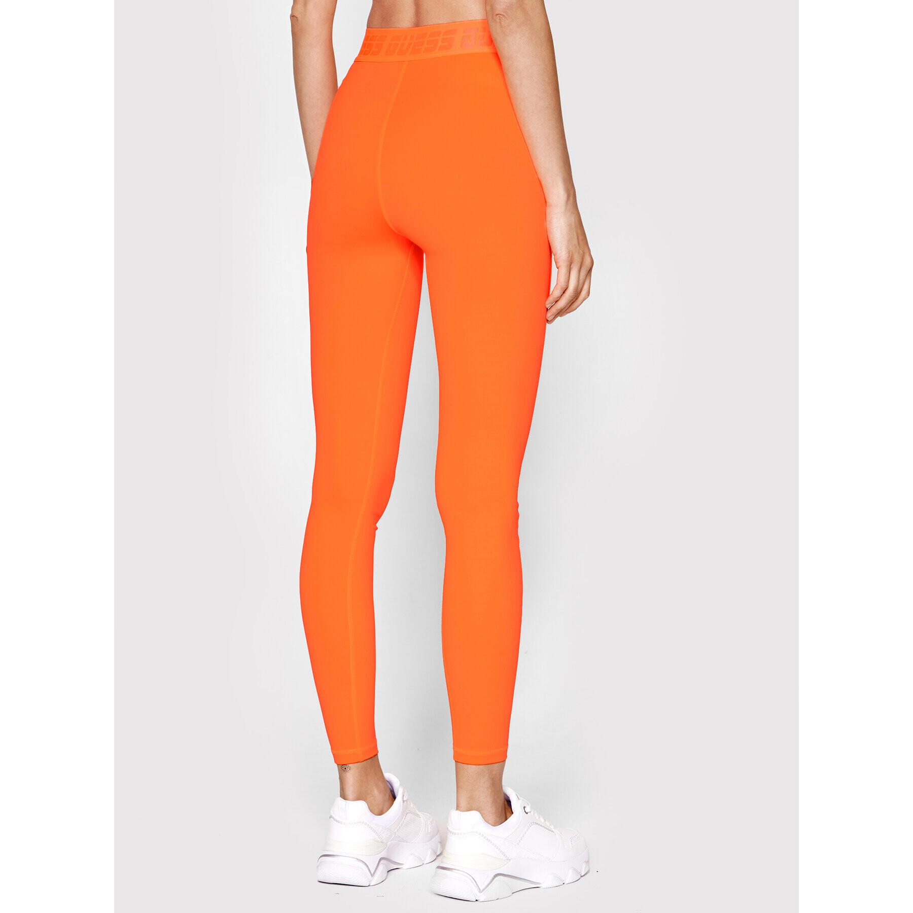 Guess Legíny V2GB13 MC049 Oranžová Slim Fit - Pepit.cz