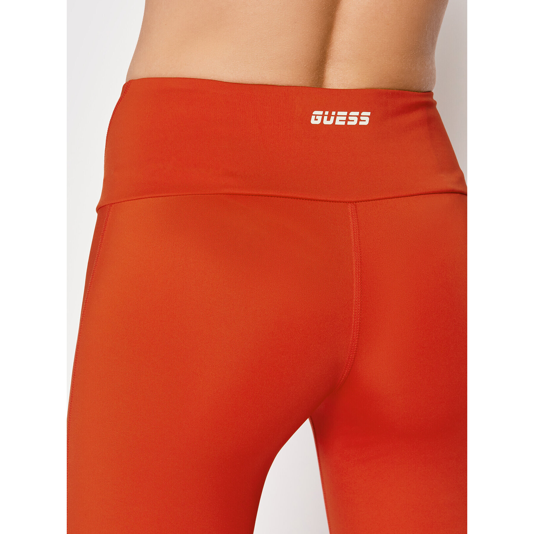 Guess Legíny V2RB04 MC03W Červená Slim Fit - Pepit.cz