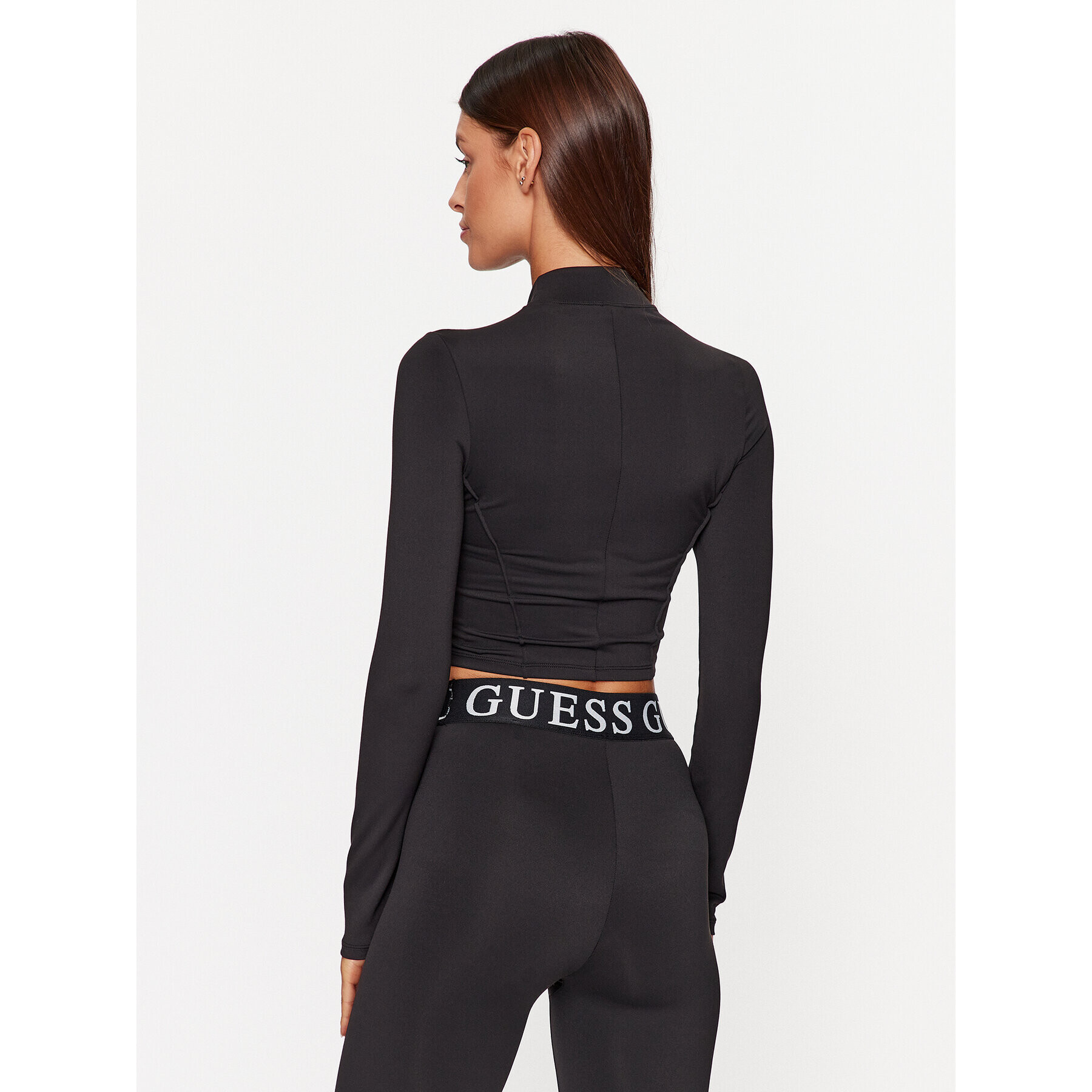 Guess Mikina Aleta V3BP15 MC04Z Černá Regular Fit - Pepit.cz