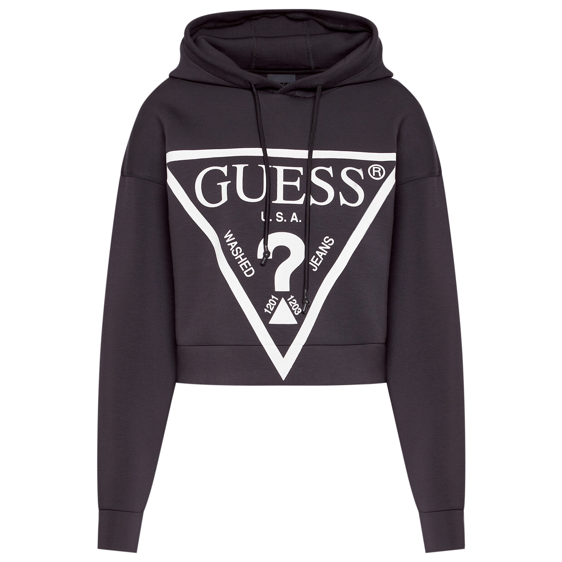 Guess Mikina Alisa O1GA29 KAMN2 Šedá Regular Fit - Pepit.cz