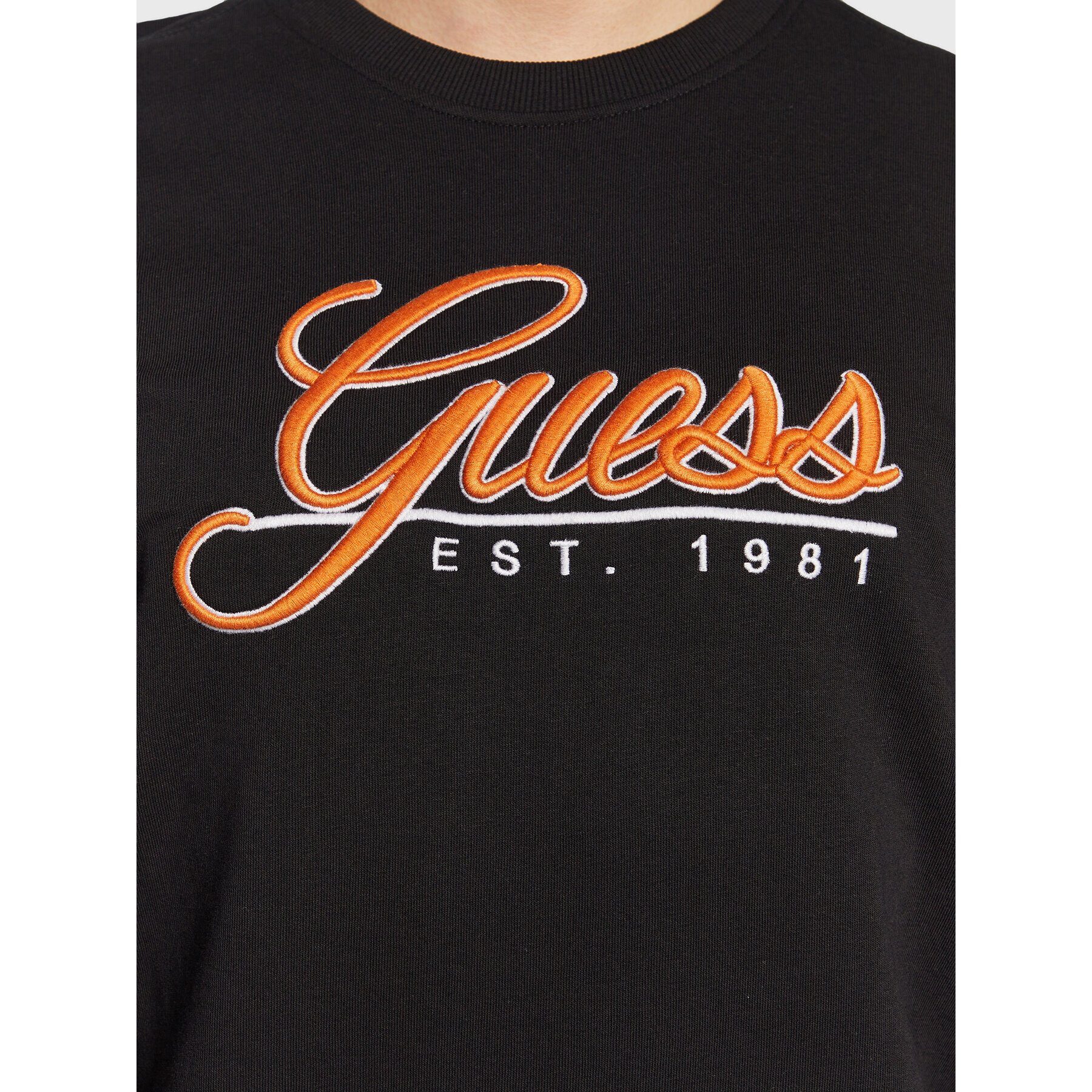 Guess Mikina Beau M3GQ08 KBK32 Černá Slim Fit - Pepit.cz