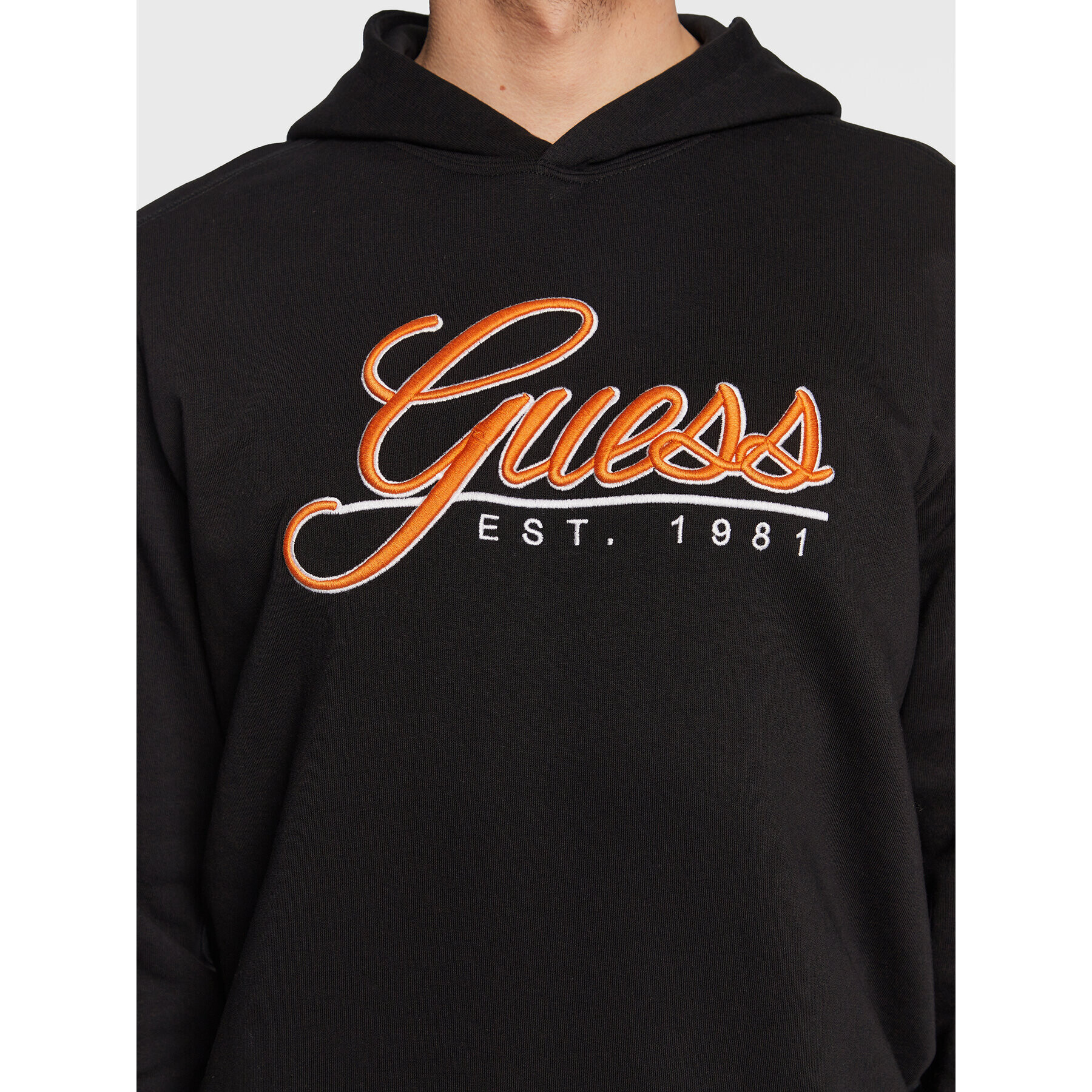 Guess Mikina Beau M3GQ36 KBK32 Černá Slim Fit - Pepit.cz