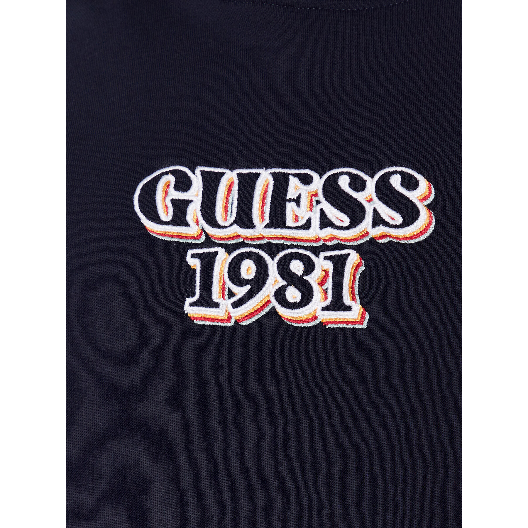 Guess Mikina Embro M3GQ14 KBK32 Tmavomodrá Regular Fit - Pepit.cz