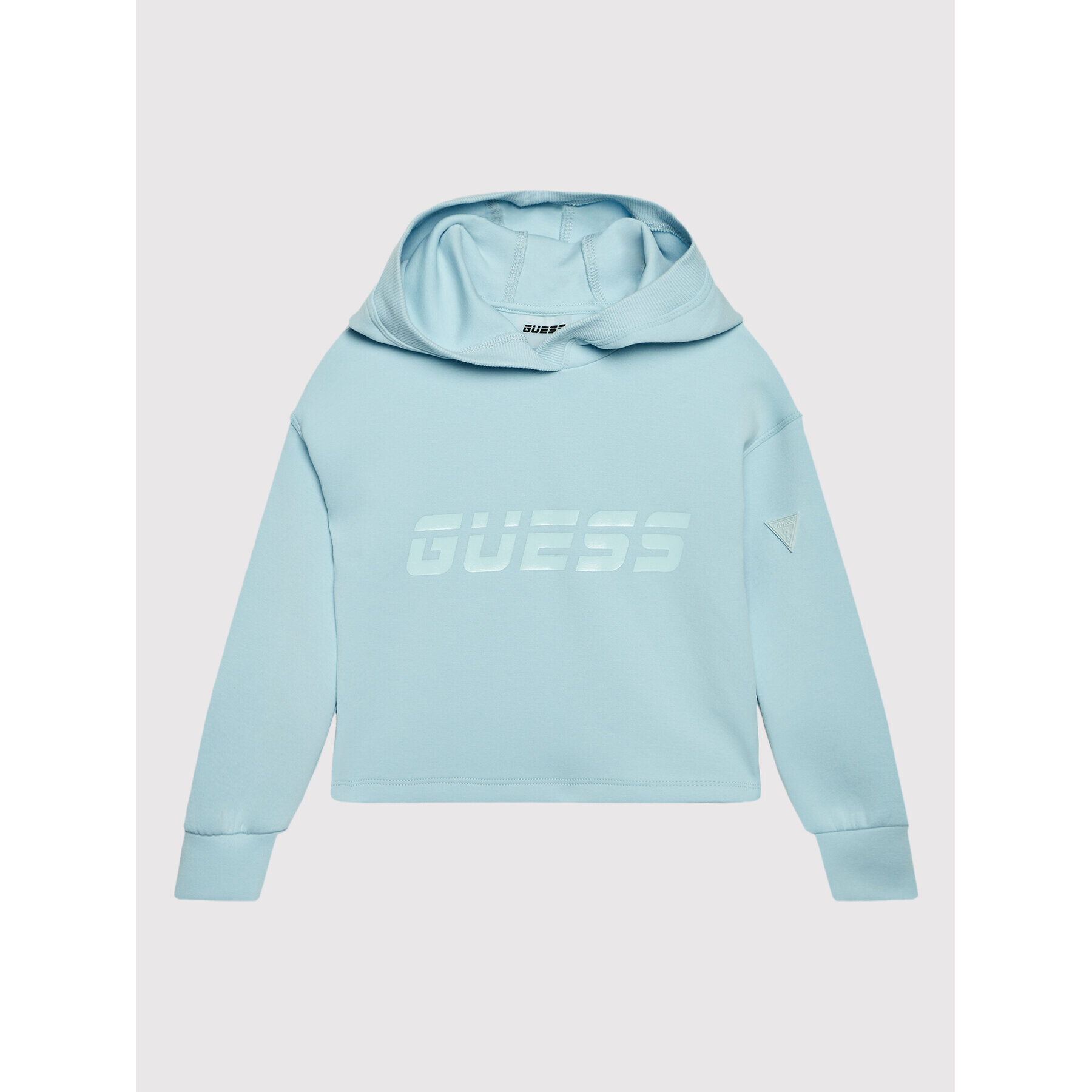 Guess Mikina J1BQ10 KAMN2 Modrá Regular Fit - Pepit.cz