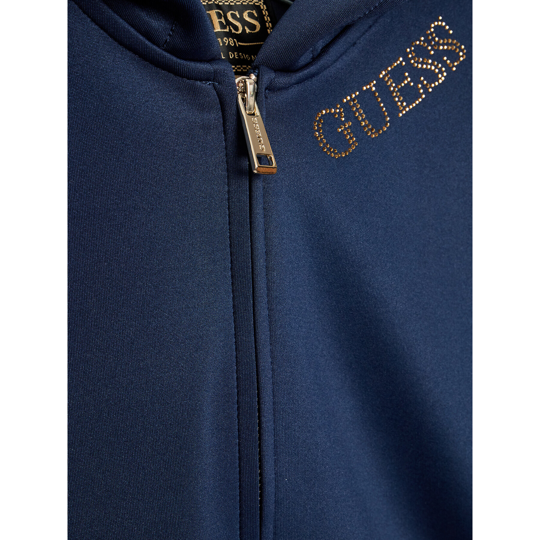 Guess Mikina J2BQ01 KAZQ0 Tmavomodrá Regular Fit - Pepit.cz