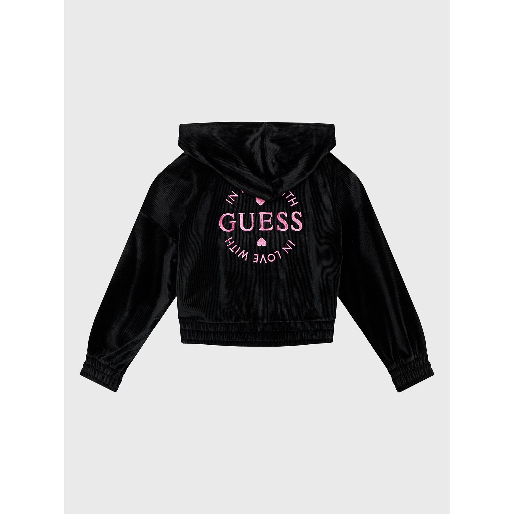 Guess Mikina J2BQ03 KBEB0 Černá Regular Fit - Pepit.cz