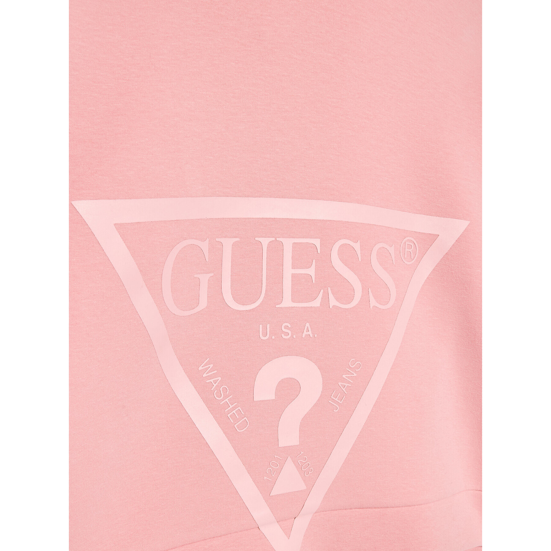 Guess Mikina J2BQ35 FL03S Růžová Relaxed Fit - Pepit.cz