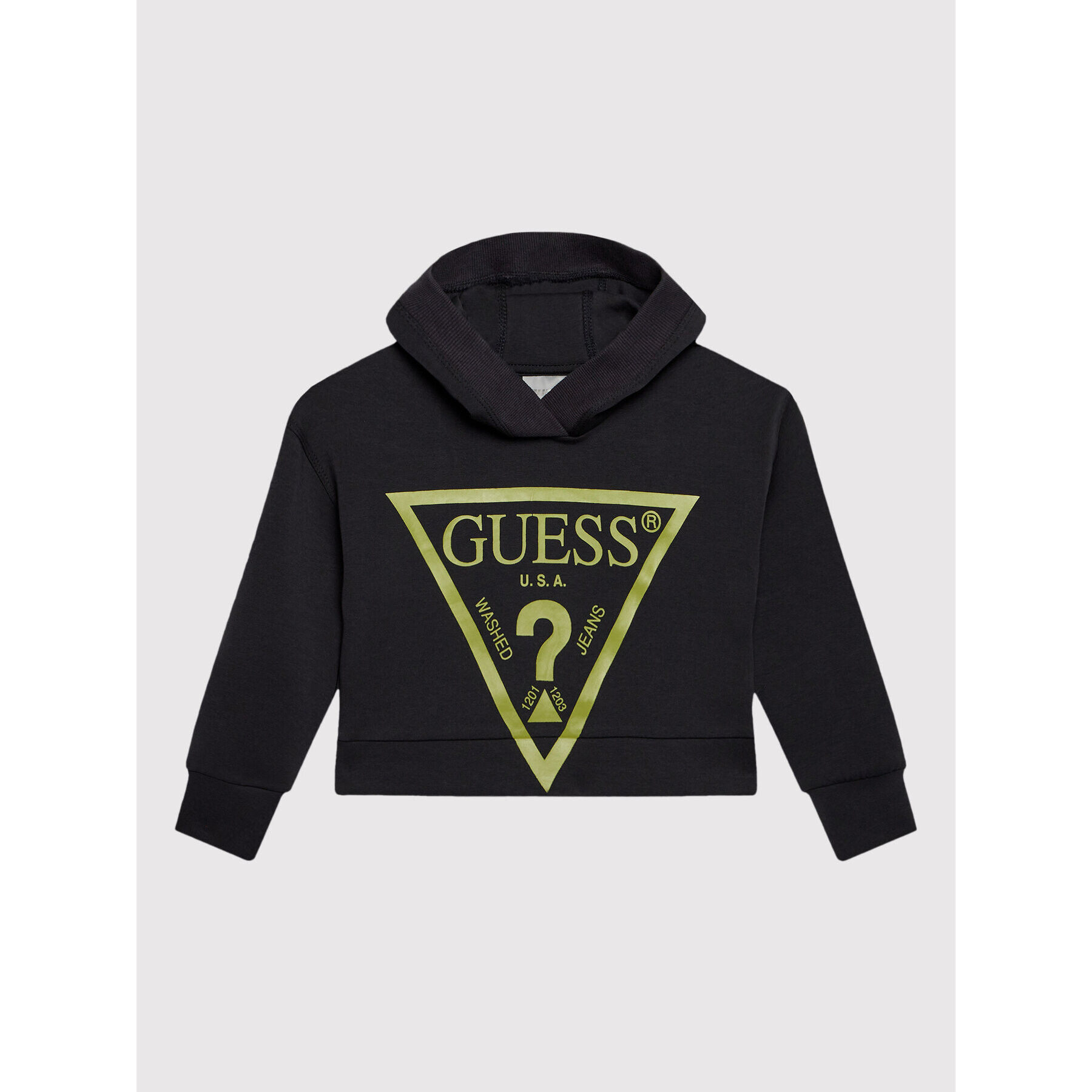 Guess Mikina J2RQ22 KAMN2 Černá Regular Fit - Pepit.cz