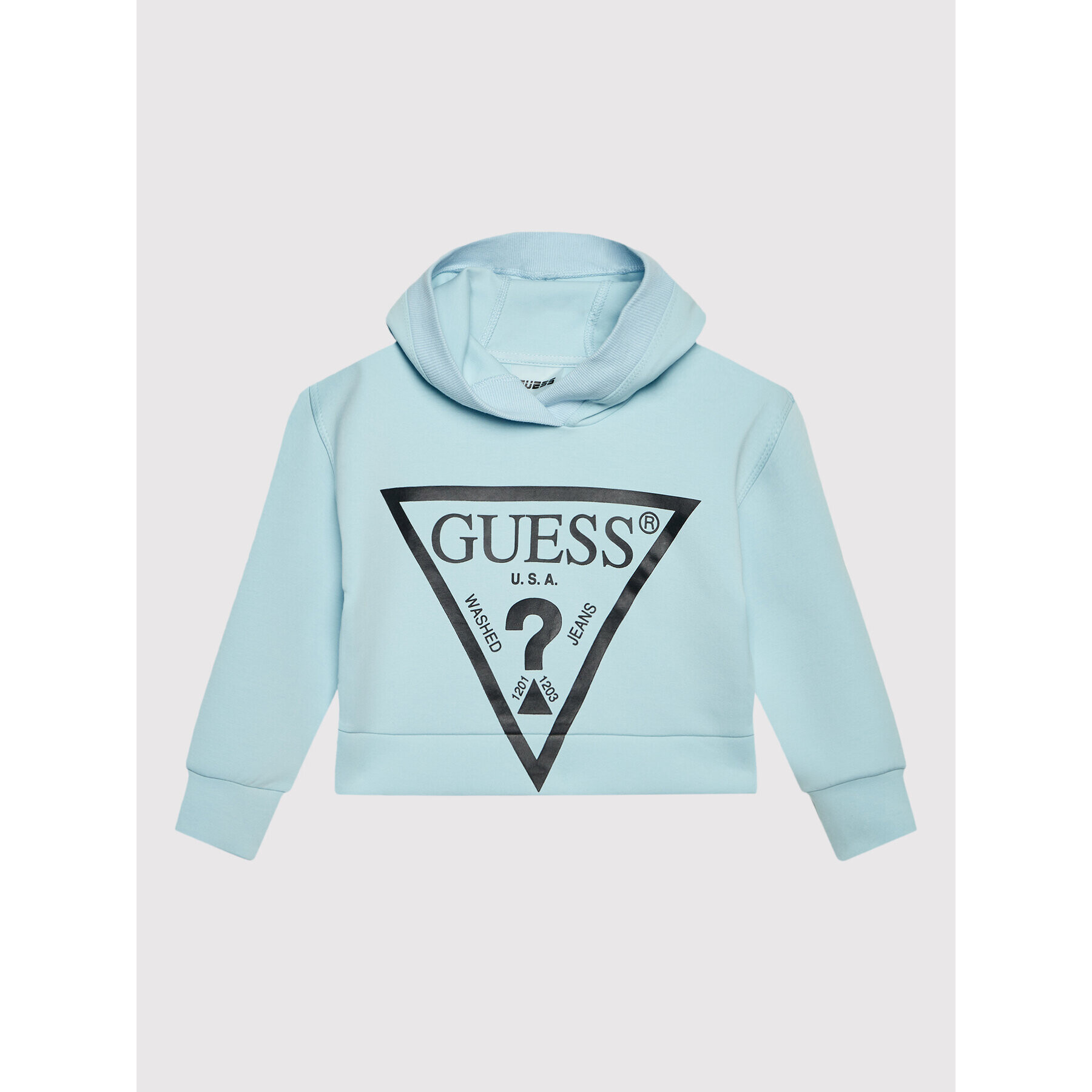 Guess Mikina J2RQ22 KAMN2 Modrá Regular Fit - Pepit.cz