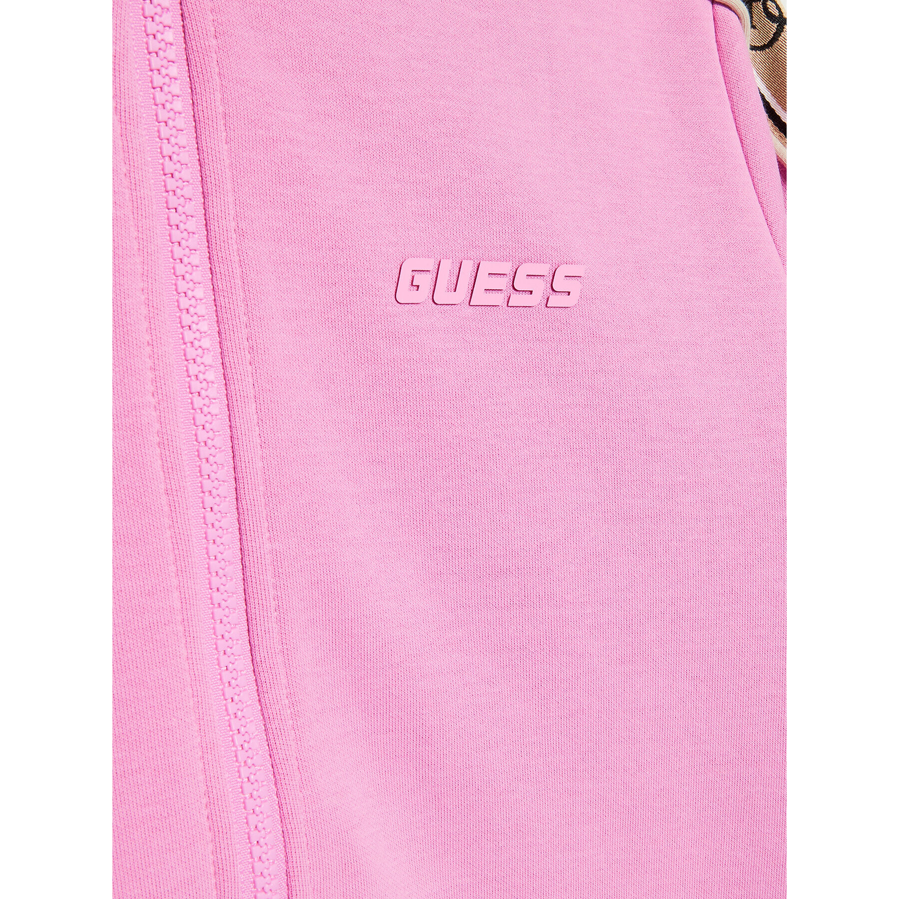 Guess Mikina J2YQ06 KA3P1 Růžová Regular Fit - Pepit.cz