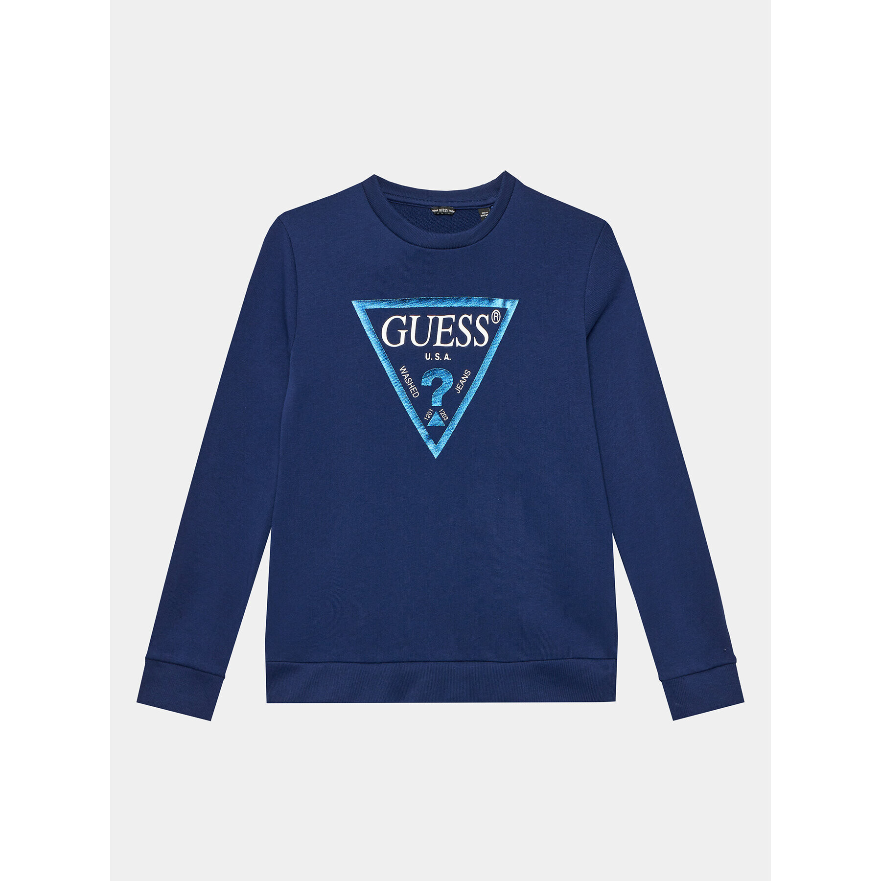 Guess Mikina J74Q10 KAUG0 Tmavomodrá Regular Fit - Pepit.cz