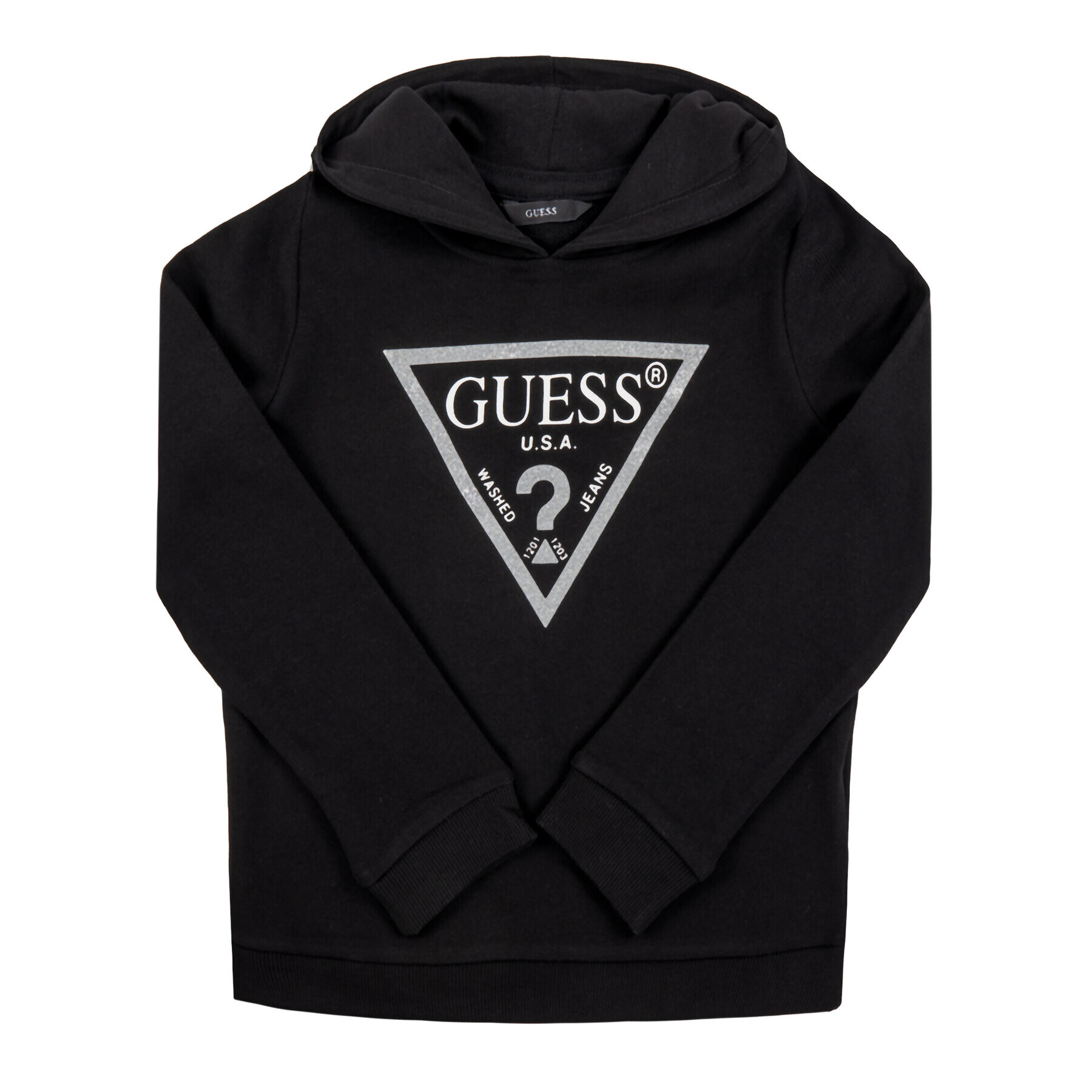 Guess Mikina J83Q14 K5WK0 Černá Regular Fit - Pepit.cz