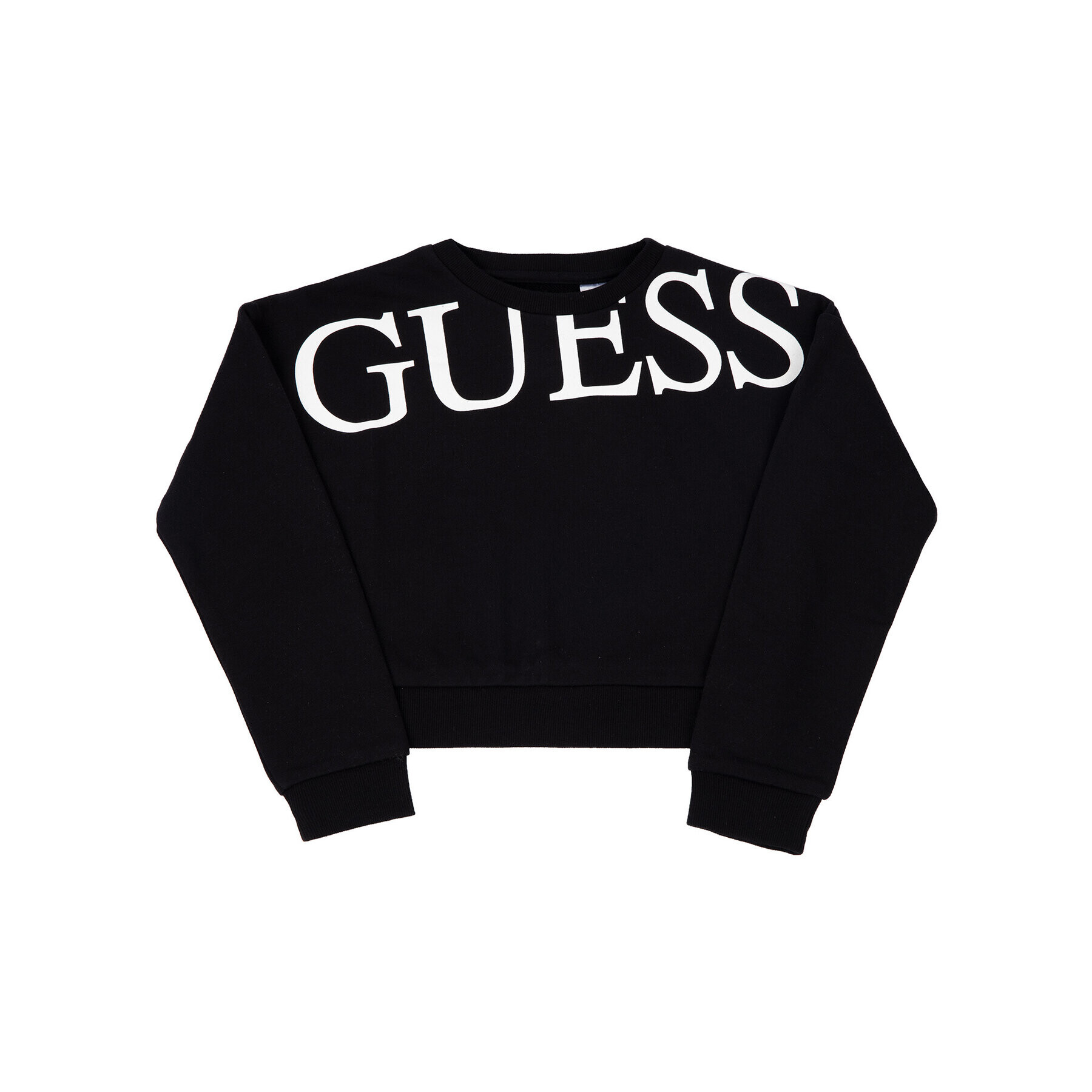 Guess Mikina J93Q04 K8ZT0 Černá Regular Fit - Pepit.cz