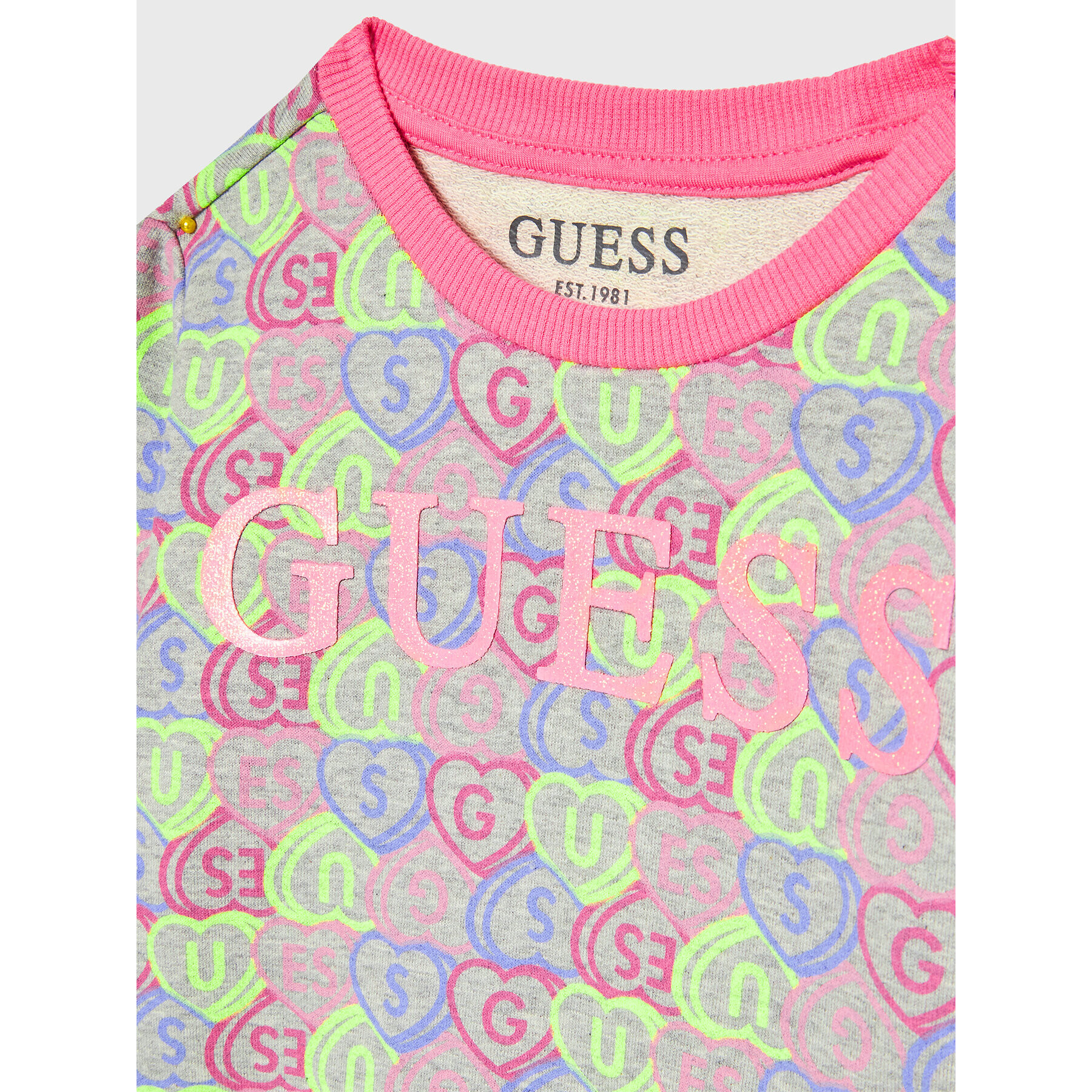 Guess Mikina K2BQ00 KAD73 Barevná Regular Fit - Pepit.cz