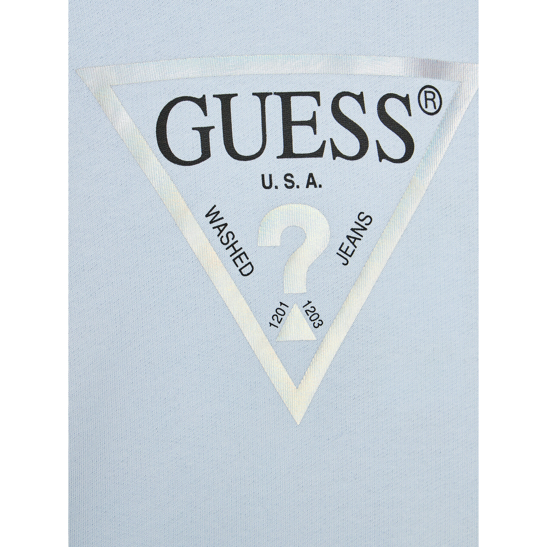 Guess Mikina K74Q12 KAUG0 Modrá Regular Fit - Pepit.cz