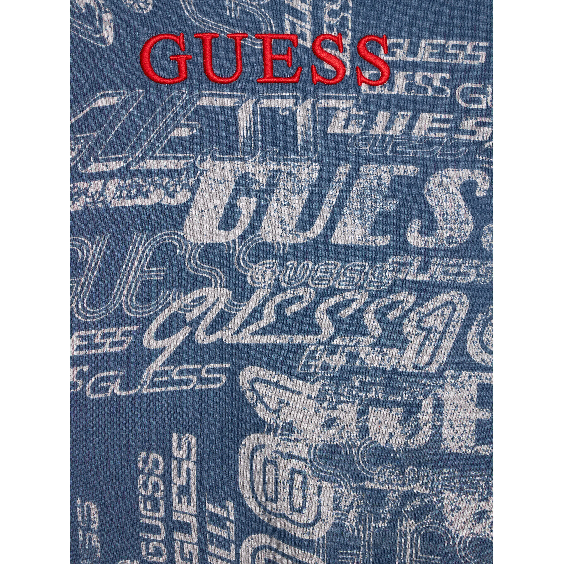 Guess Mikina L1BQ00 KAD70 Tmavomodrá Regular Fit - Pepit.cz