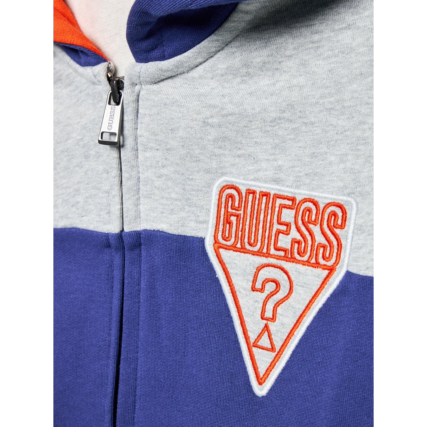 Guess Mikina L2BQ04 KAX73 Tmavomodrá Oversize - Pepit.cz