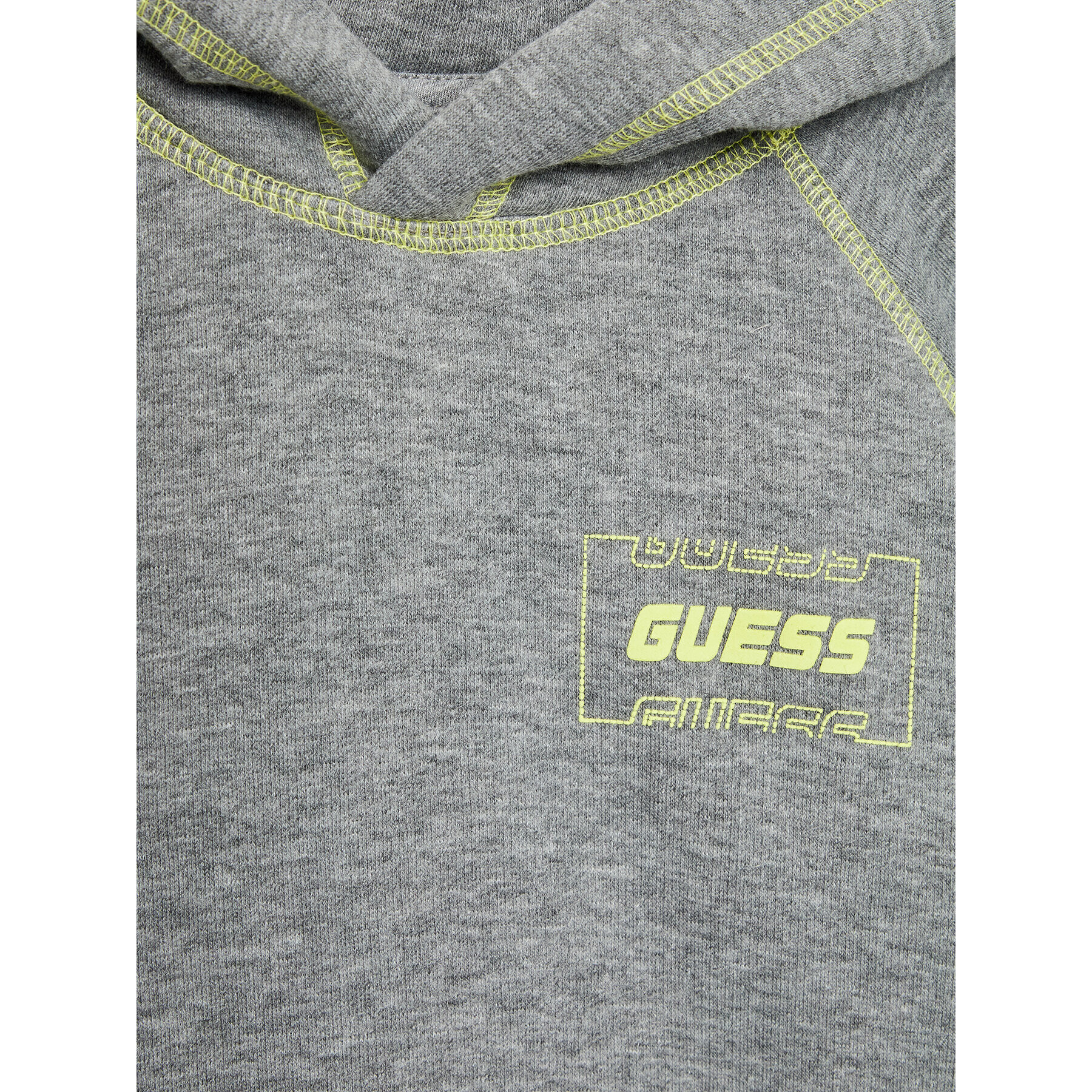 Guess Mikina L2BQ21 KBGQ2 Šedá Regular Fit - Pepit.cz