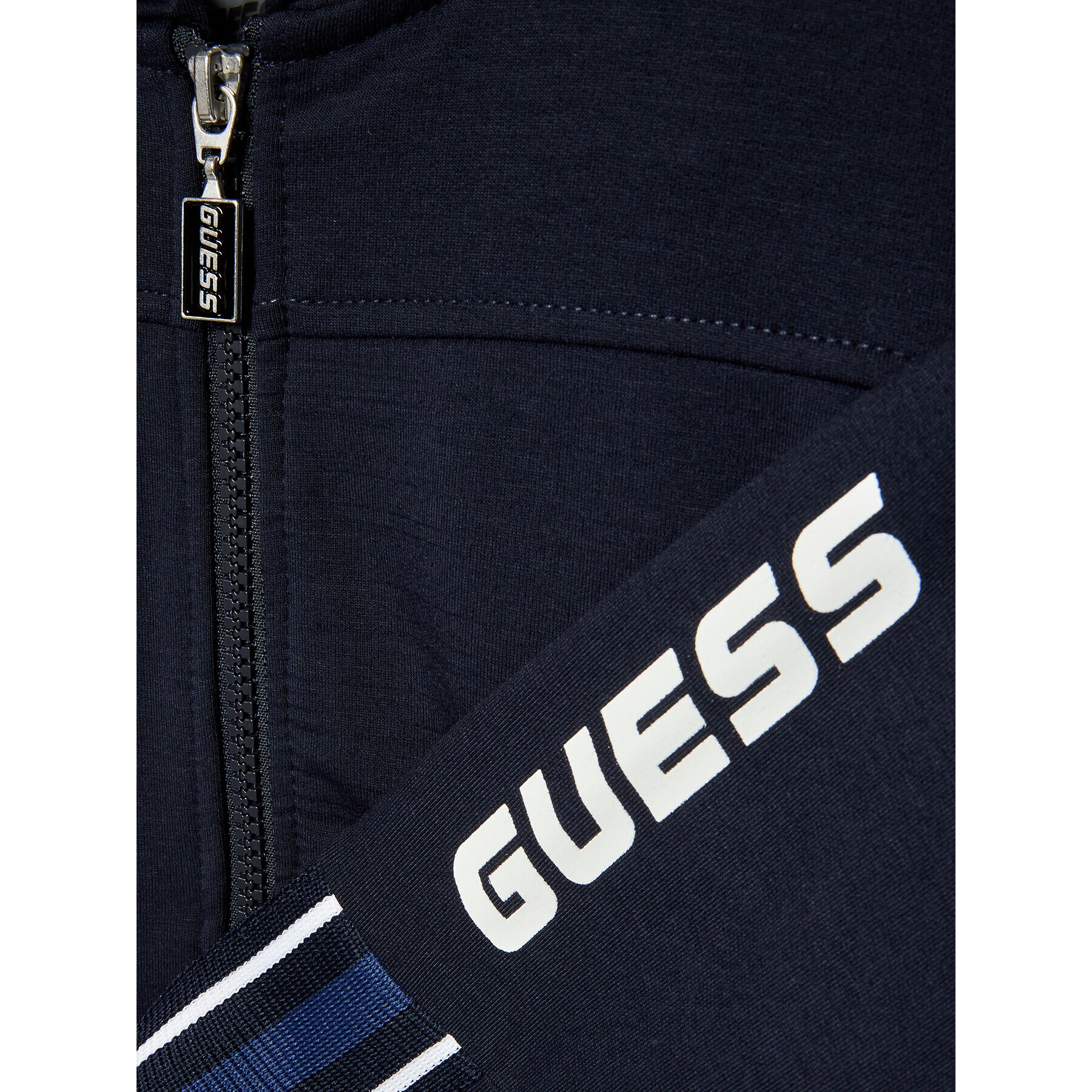 Guess Mikina L2BQ27 KBCN2 Tmavomodrá Regular Fit - Pepit.cz