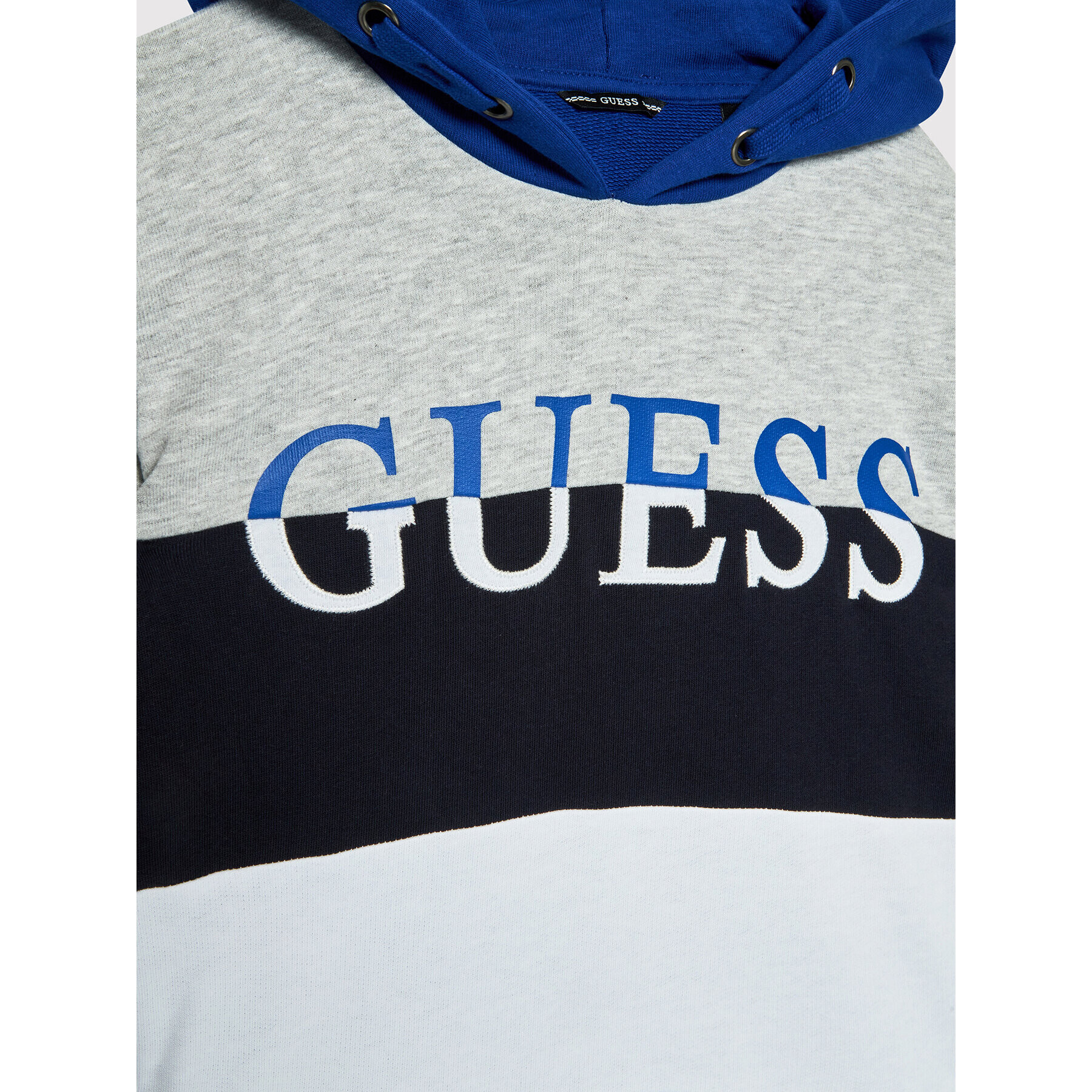 Guess Mikina L2RQ00 KA6R0 Modrá Regular Fit - Pepit.cz