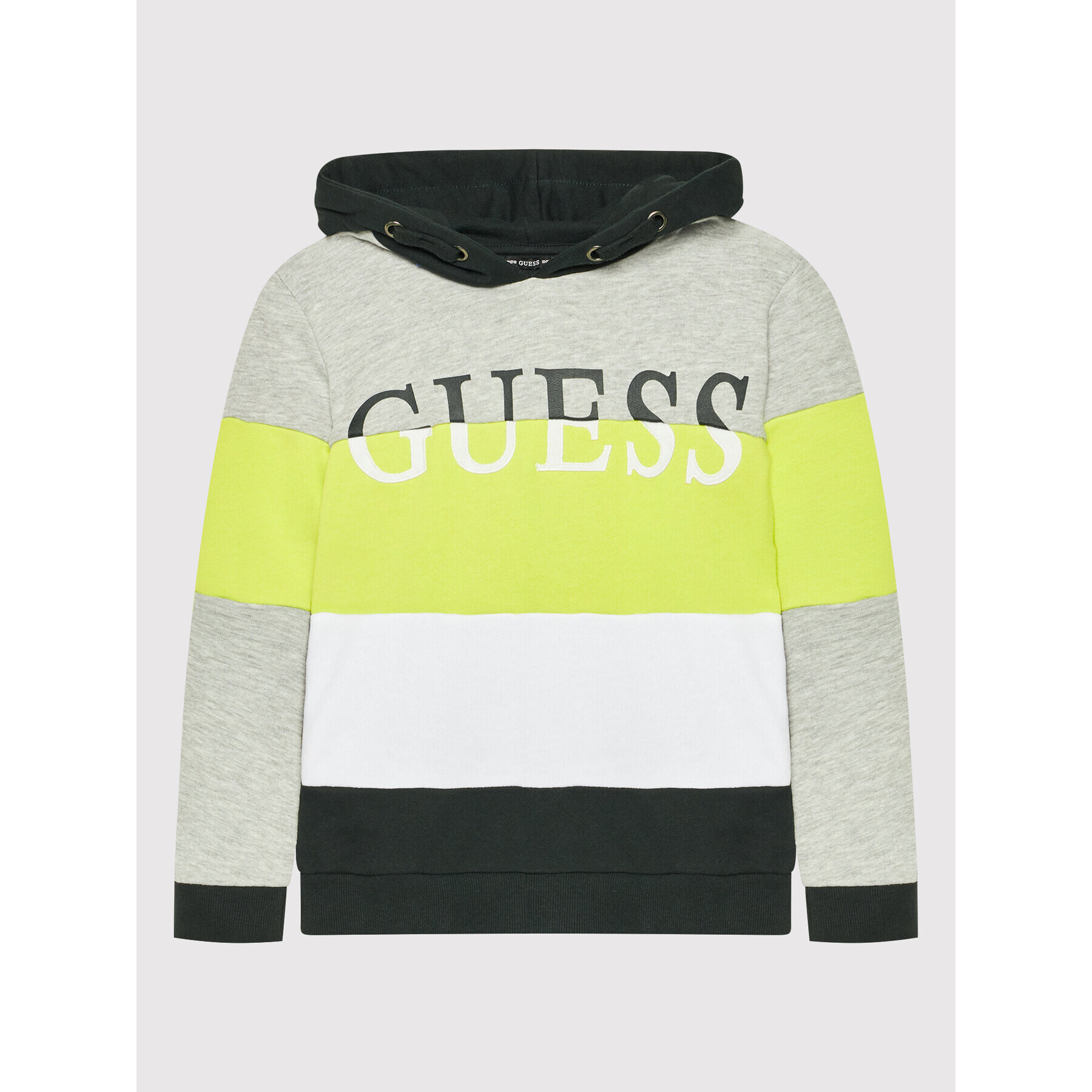 Guess Mikina L2RQ00 KA6R0 Šedá Regular Fit - Pepit.cz