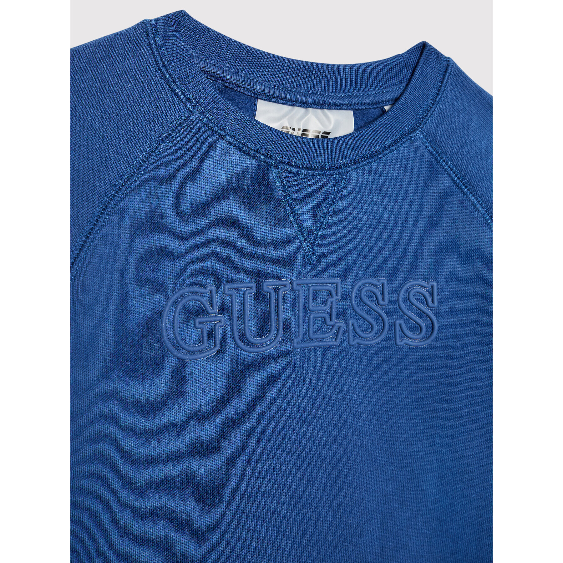 Guess Mikina L2RQ20 K9V31 Tmavomodrá Regular Fit - Pepit.cz