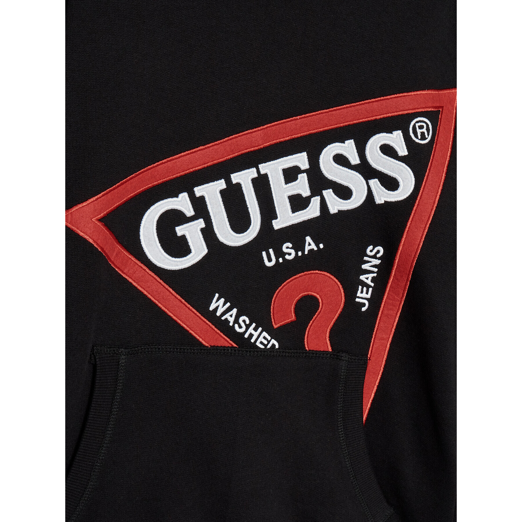 Guess Mikina L2YQ07 KAD70 Černá Oversize - Pepit.cz