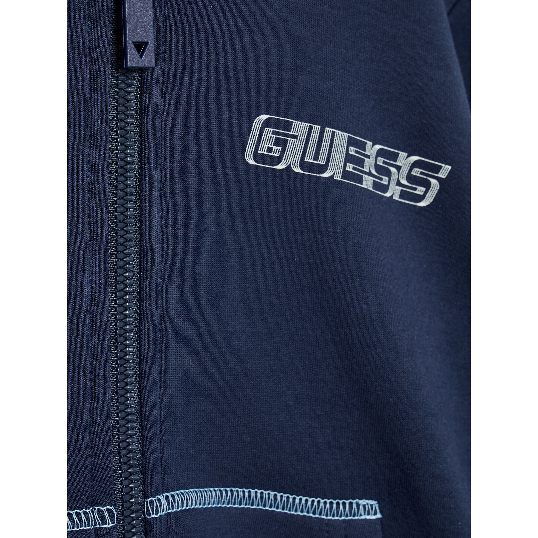 Guess Mikina L2YQ10 KA3P1 Tmavomodrá Regular Fit - Pepit.cz