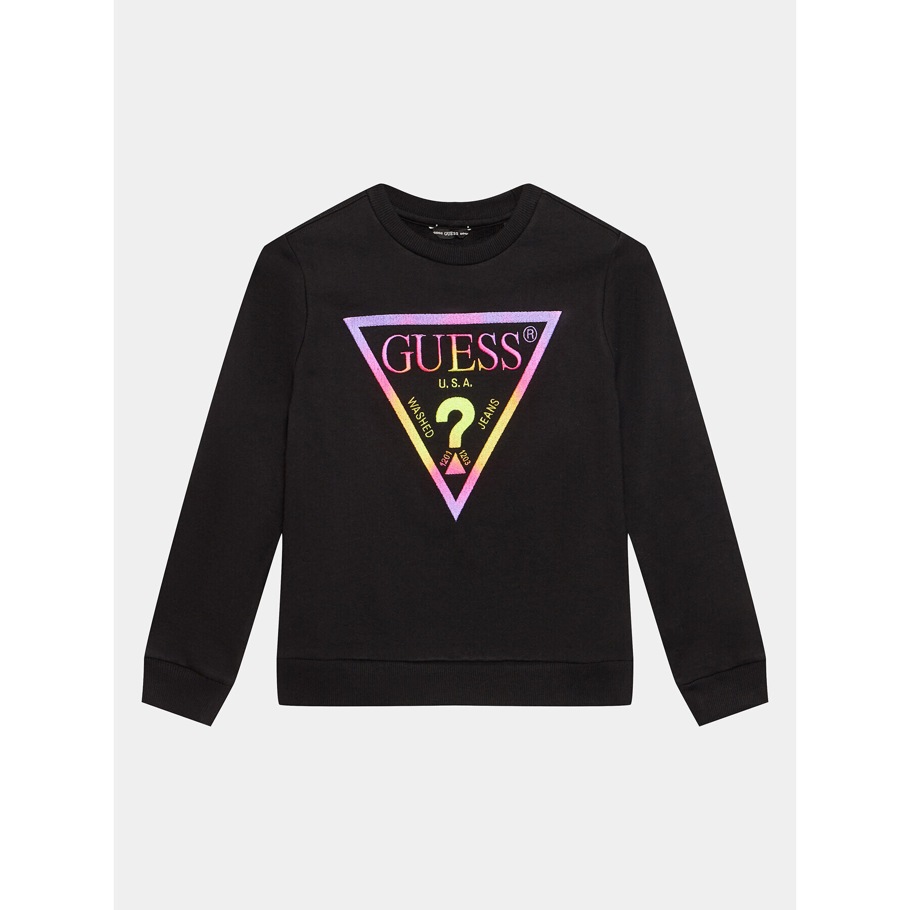 Guess Mikina L3BQ08 KAD73 Černá Regular Fit - Pepit.cz