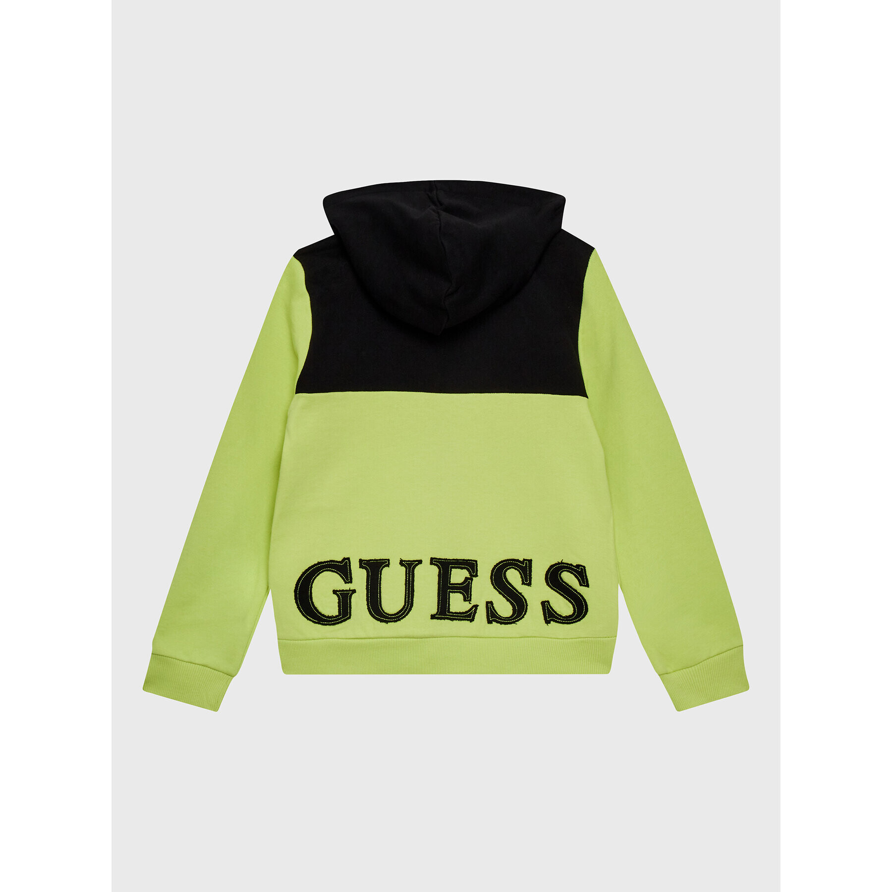 Guess Mikina L3RQ04 KA6R3 Zelená Regular Fit - Pepit.cz