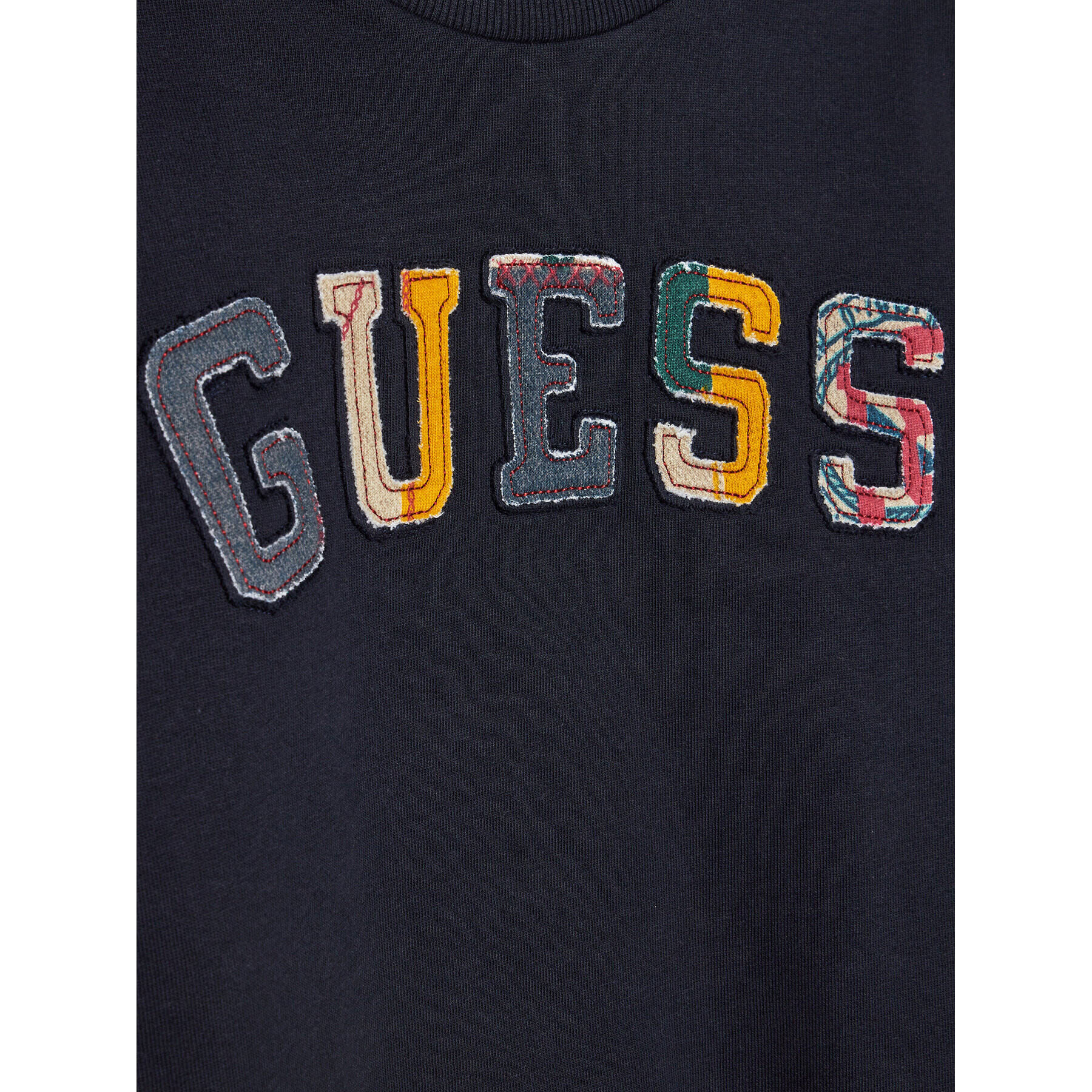 Guess Mikina L4RQ02 KA6R3 Tmavomodrá Regular Fit - Pepit.cz