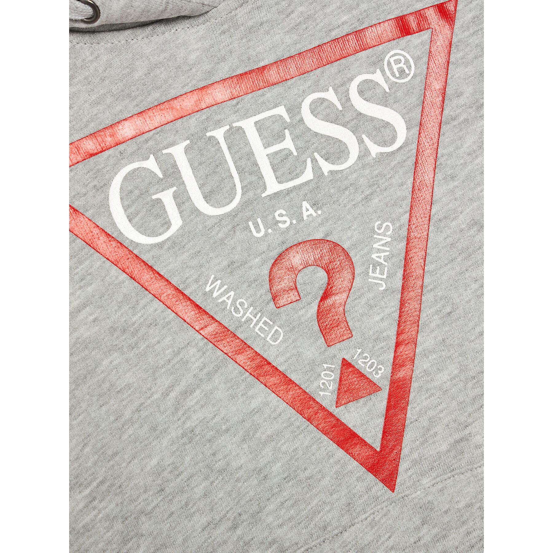 Guess Mikina L92Q09 KAUG0 Šedá Regular Fit - Pepit.cz