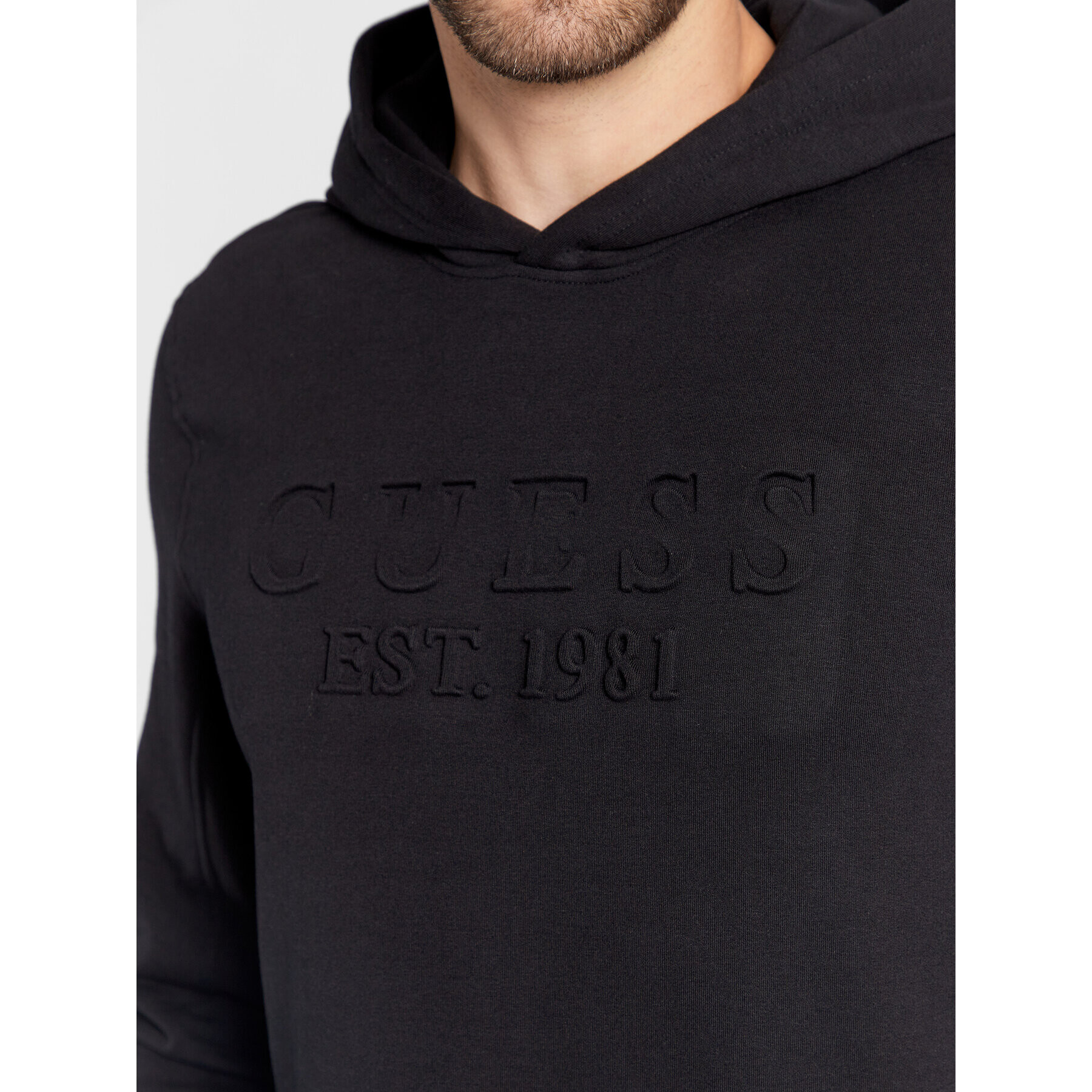 Guess Mikina M2BQ36 K7ON4 Černá Regular Fit - Pepit.cz