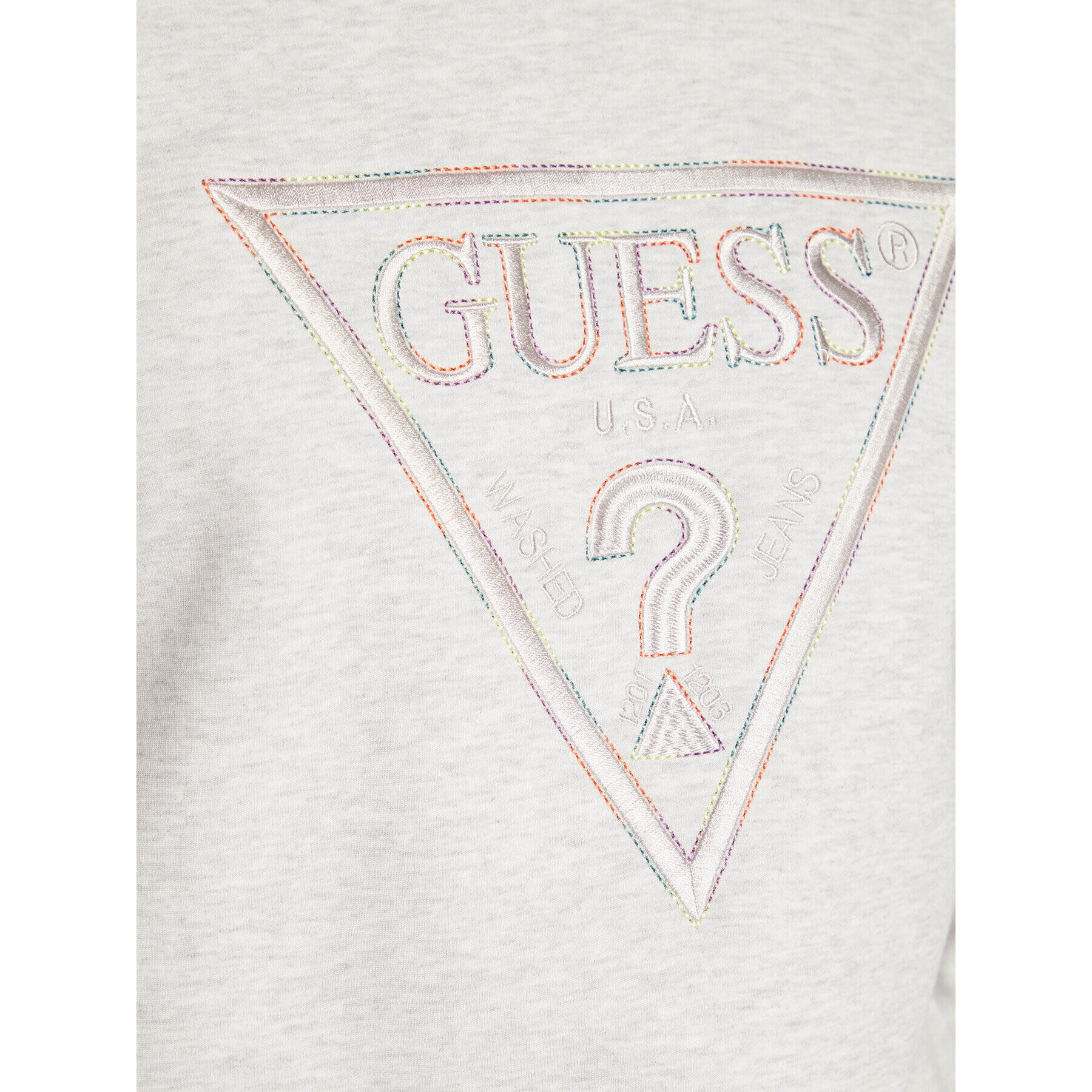 Guess Mikina M3RQ11 KBDE2 Šedá Slim Fit - Pepit.cz