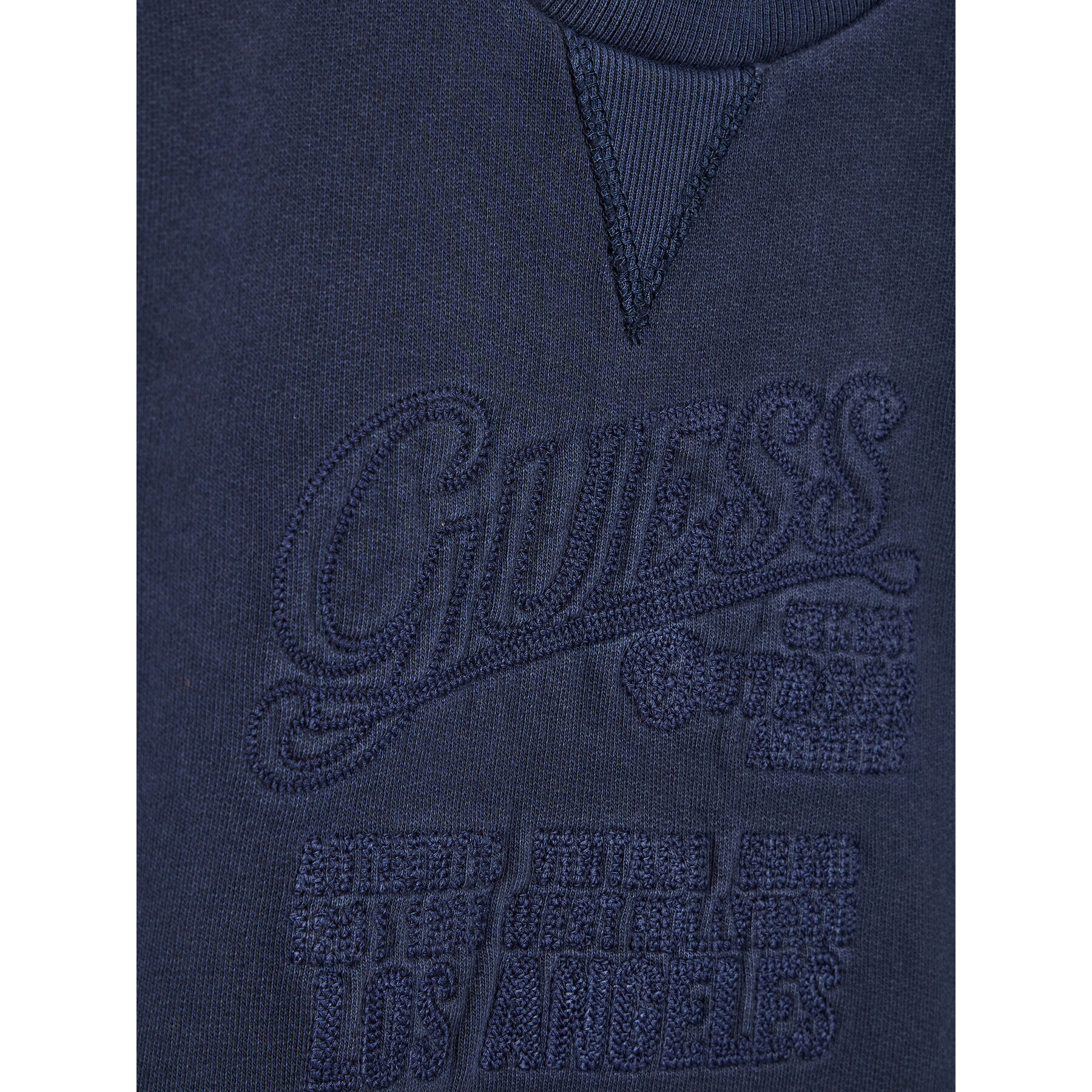 Guess Mikina N2BQ06 KAD73 Tmavomodrá Regular Fit - Pepit.cz