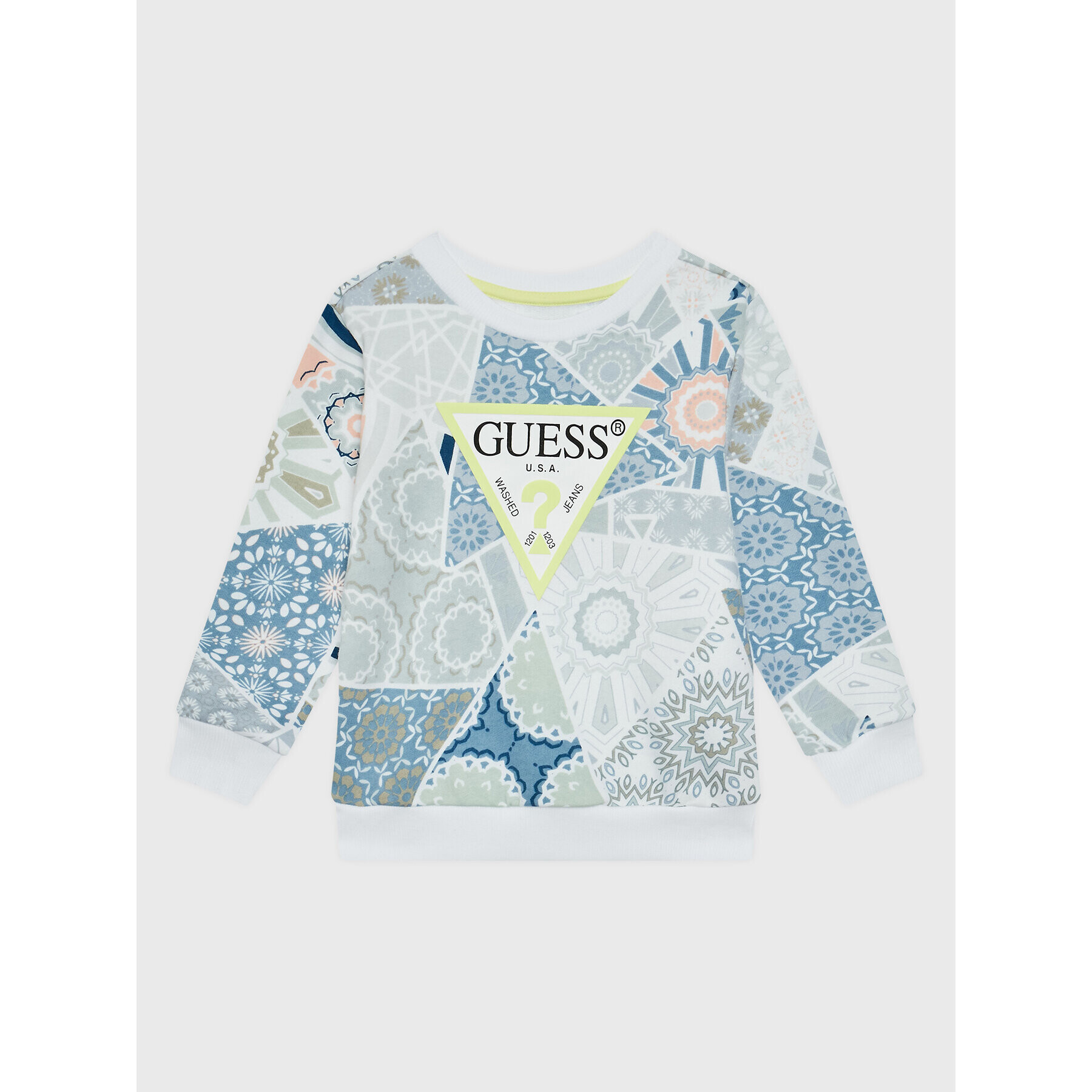 Guess Mikina N3GQ00 KA6R3 Barevná Regular Fit - Pepit.cz