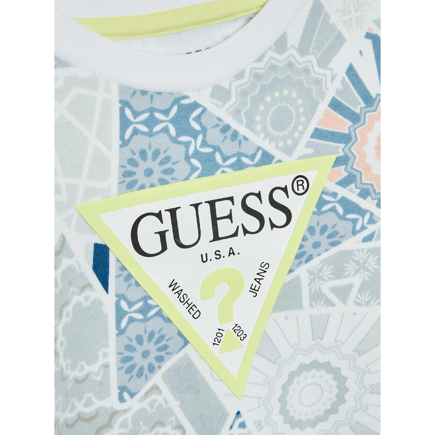 Guess Mikina N3GQ00 KA6R3 Barevná Regular Fit - Pepit.cz