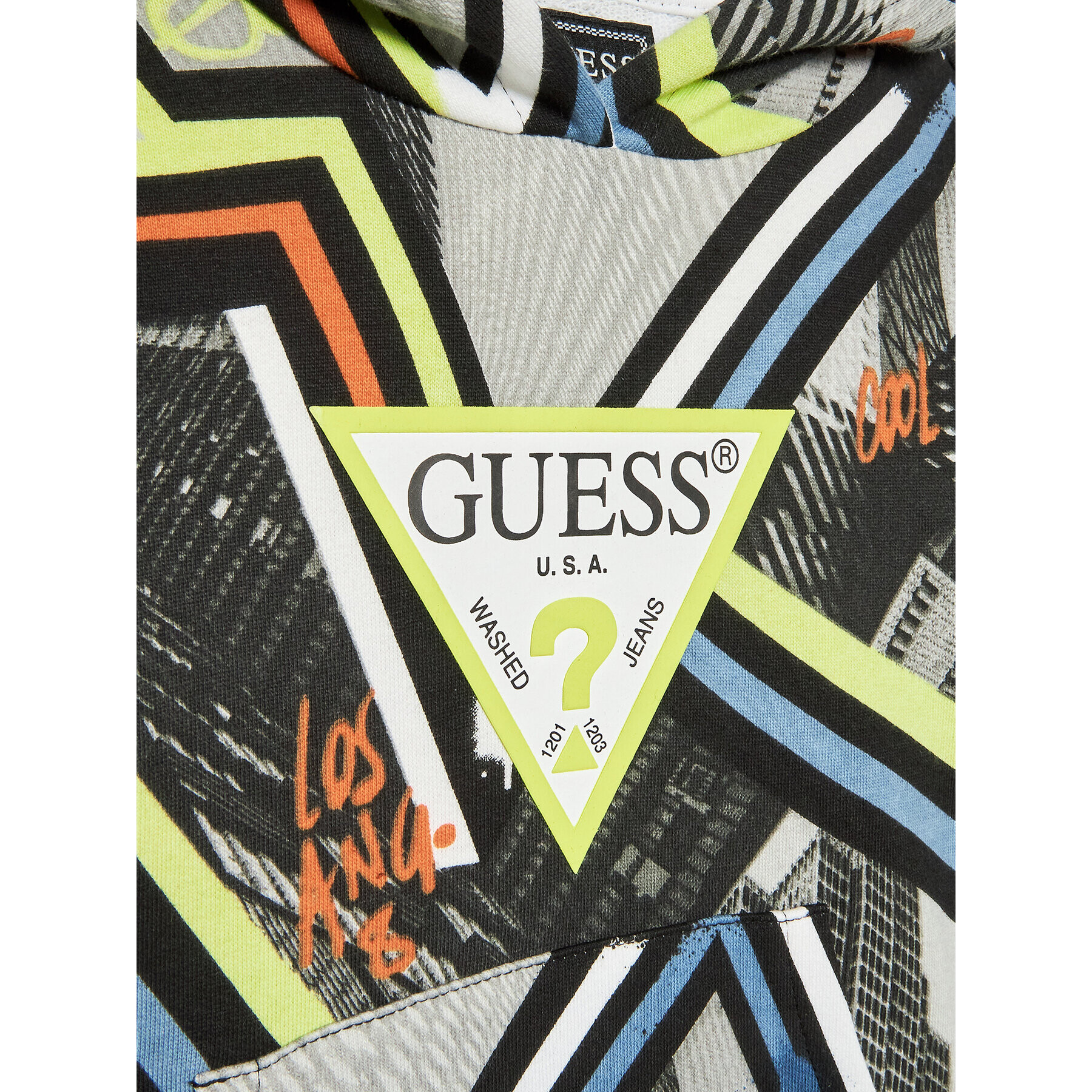 Guess Mikina N3RQ00 KA6R3 Barevná Regular Fit - Pepit.cz